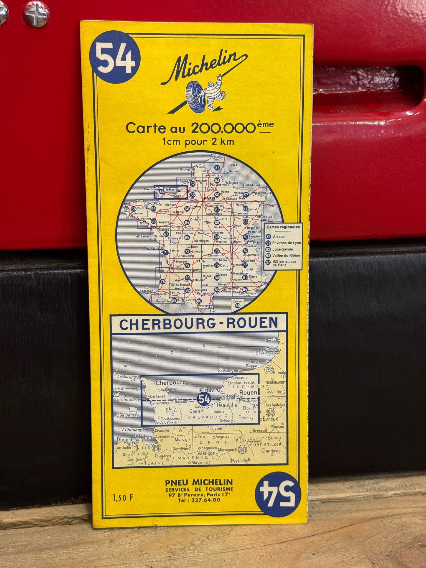 Michelin 54 vejkort