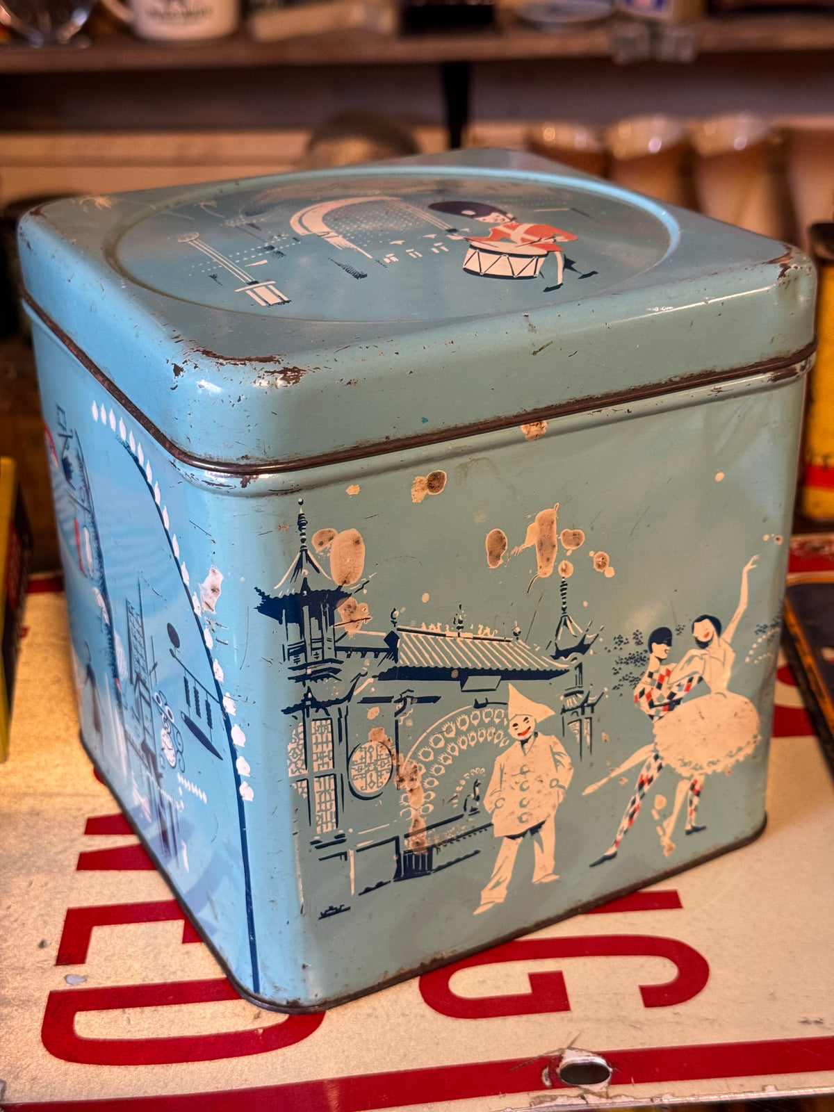 Tivoli kagedåse 1950/60erne