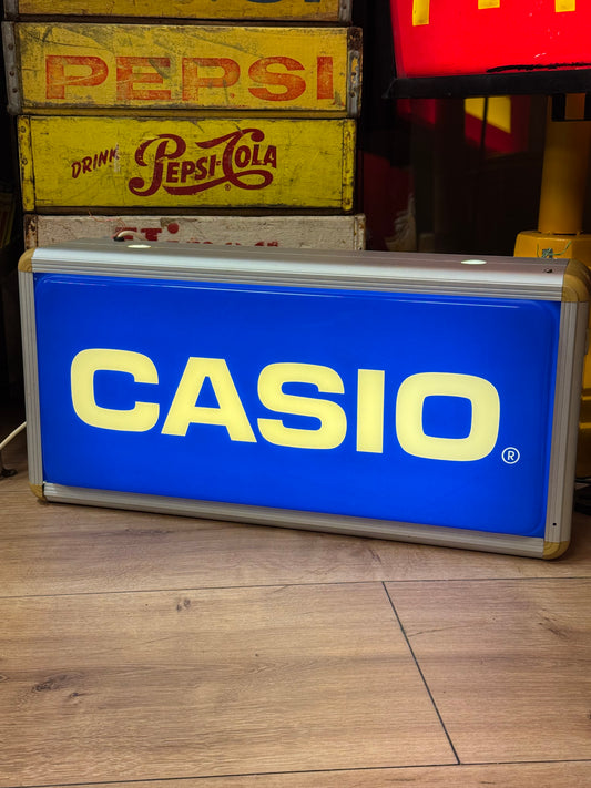 Casio lysskilt
