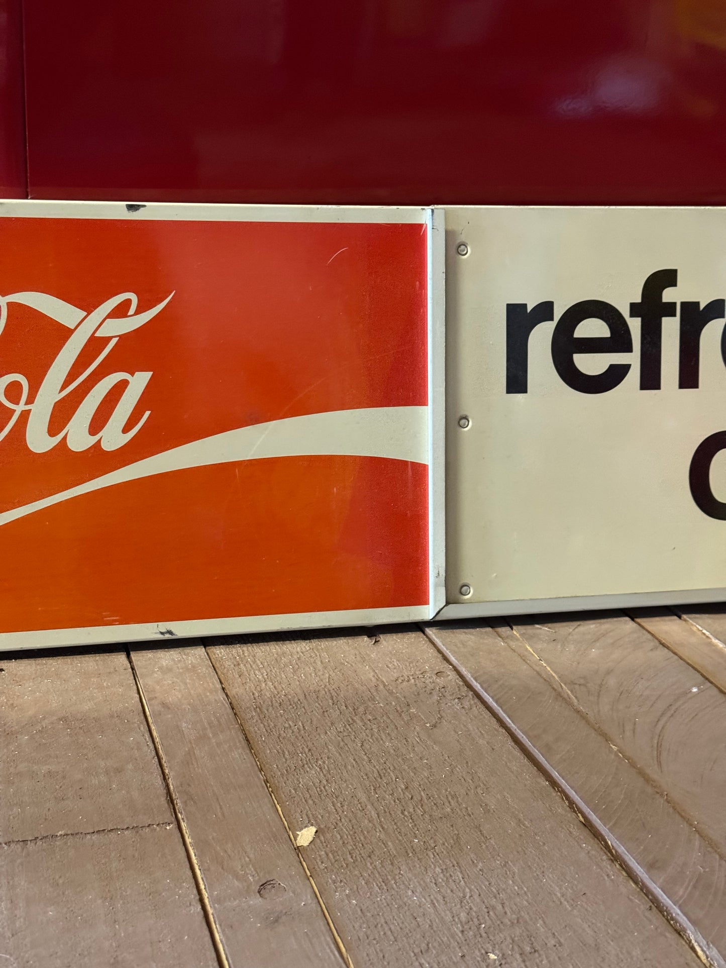 Coca Cola refreshment center