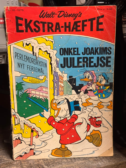 Anders And Enstra hæfte nr. 12 - 1975