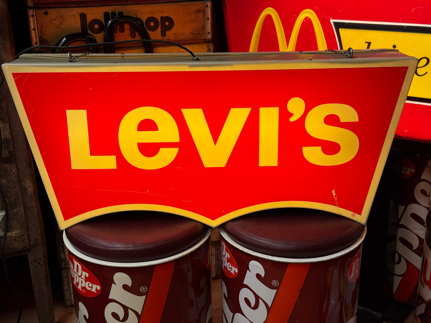 Levis store sign