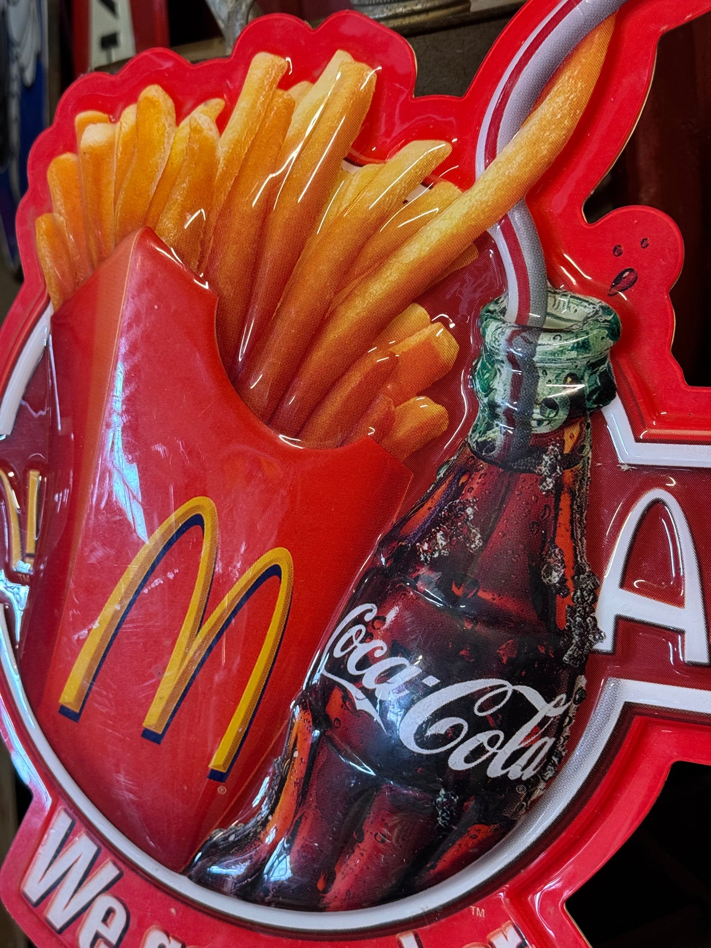 McDonalds relief skilt 1992