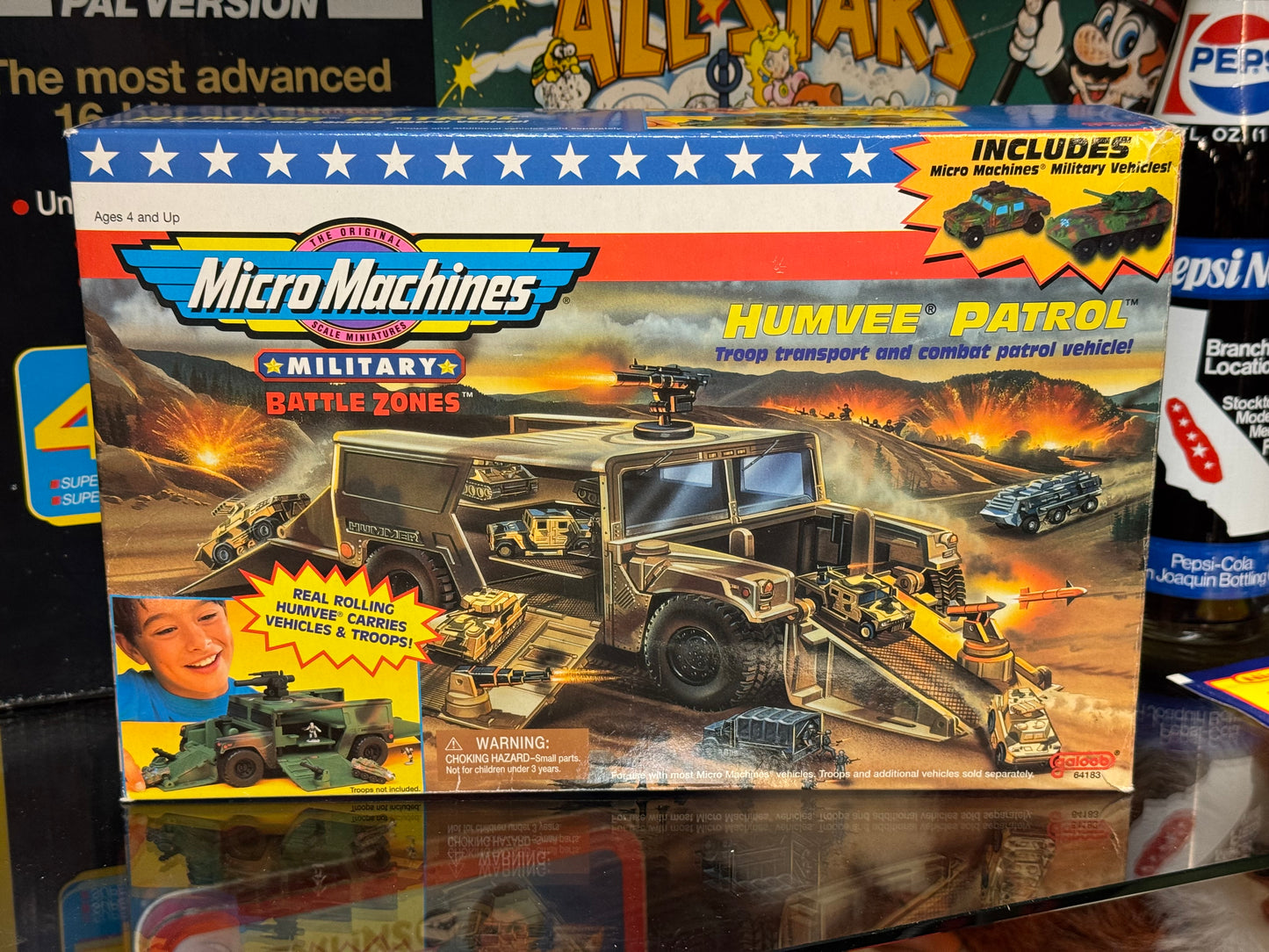 Micro Machines Military Battle Zones Humvee Patrol