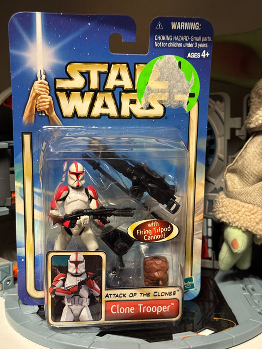 Star Wars Saga Series Clone Trooper (Attack of the Clones) actionfigur 2002