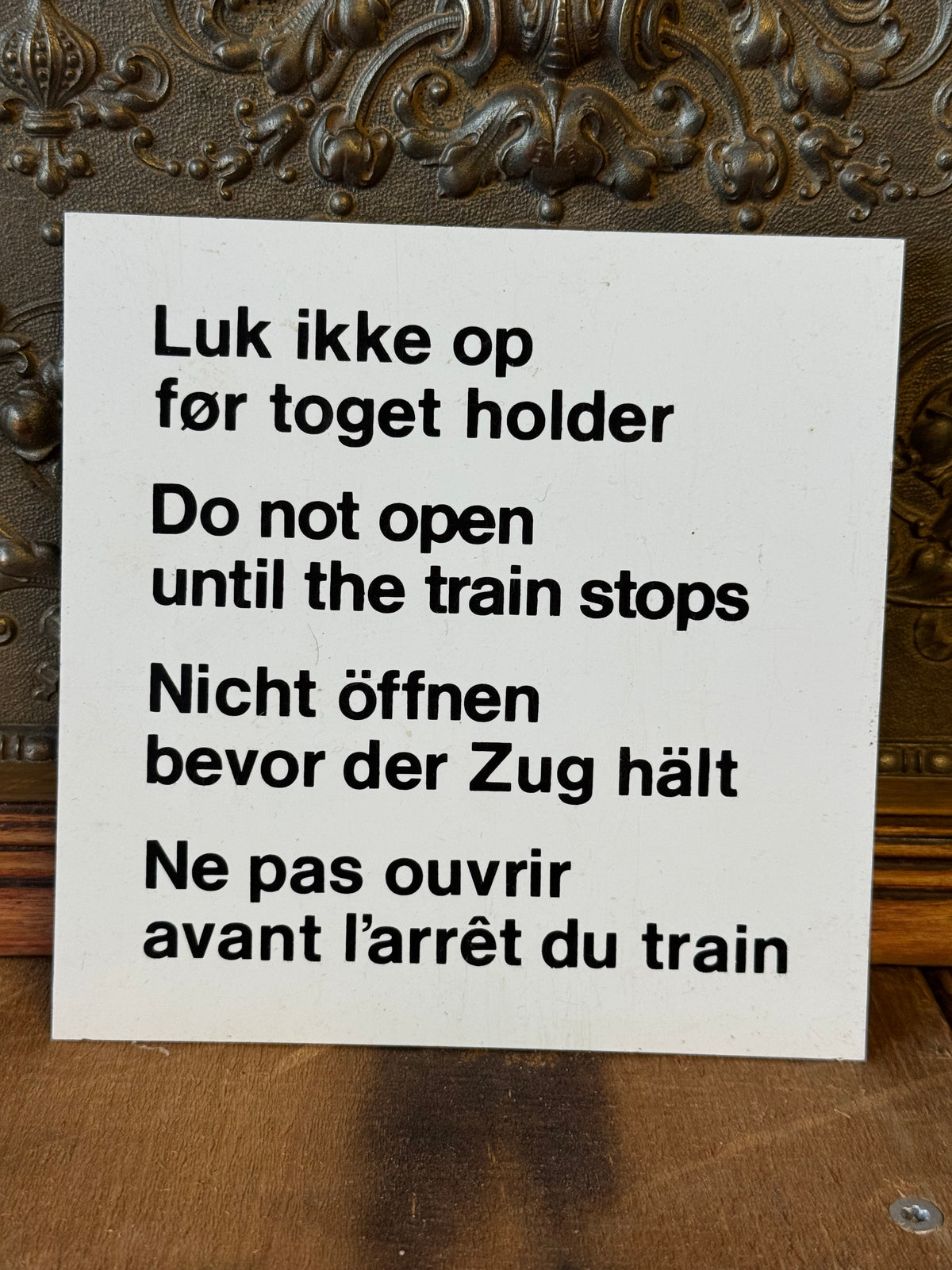 Fra DSBs personvogne fra 1976 op til 90'erne