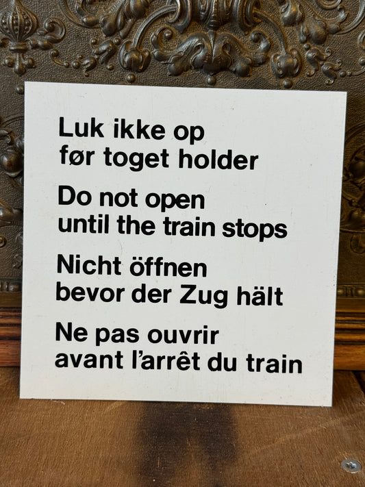 Fra DSBs personvogne fra 1976 op til 90'erne