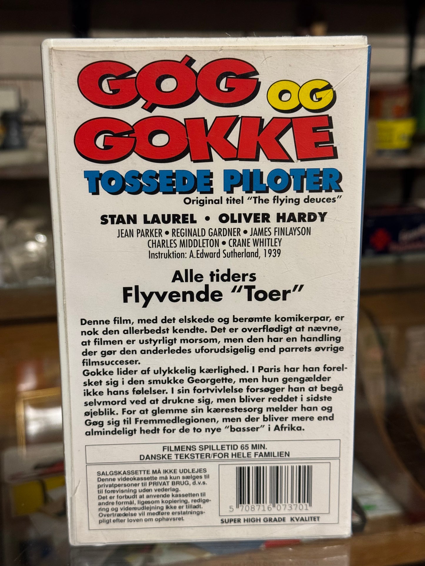 Gøg og Gokke VHS