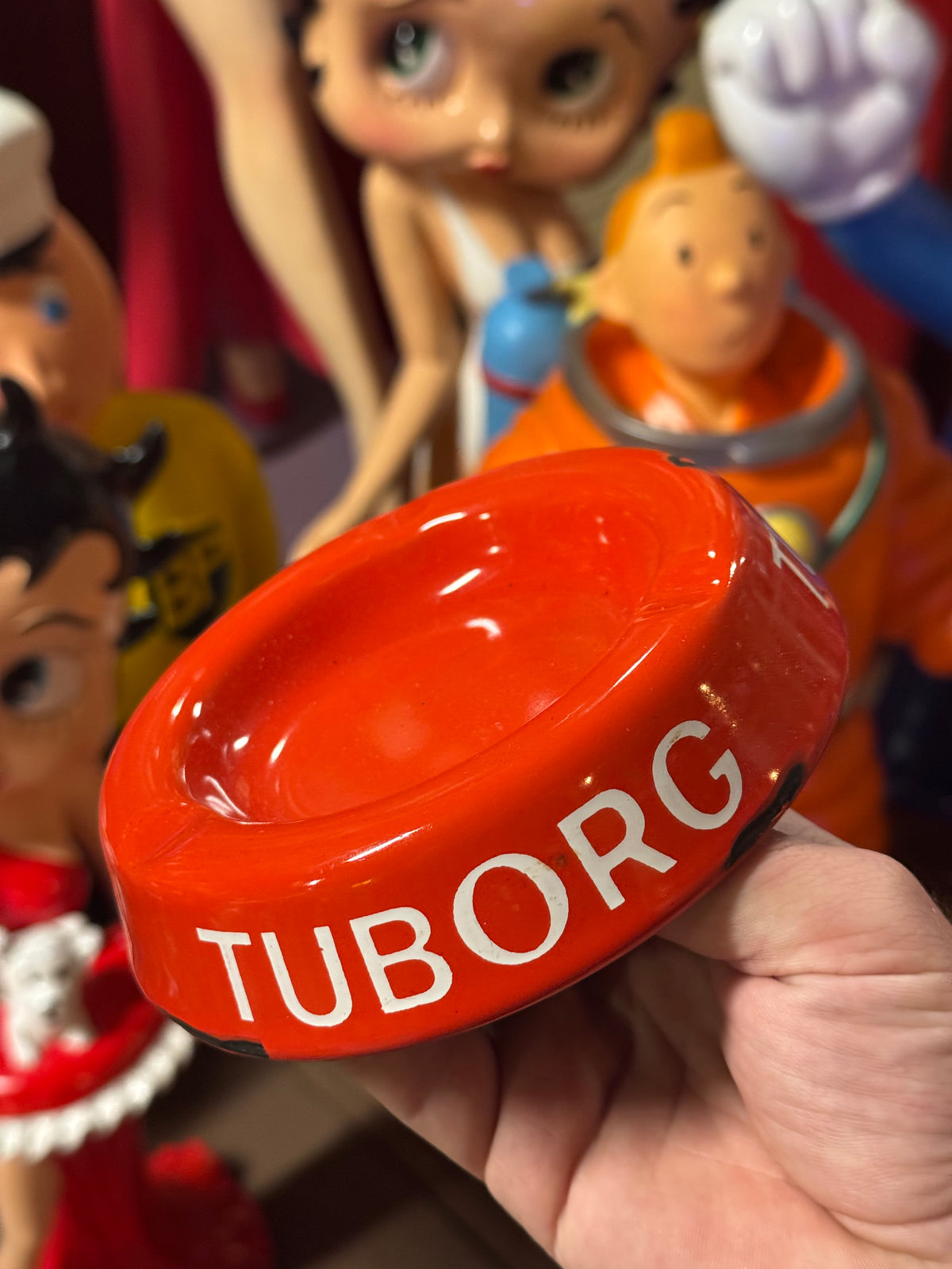 Tuborg emalje askebæger 1950-1958