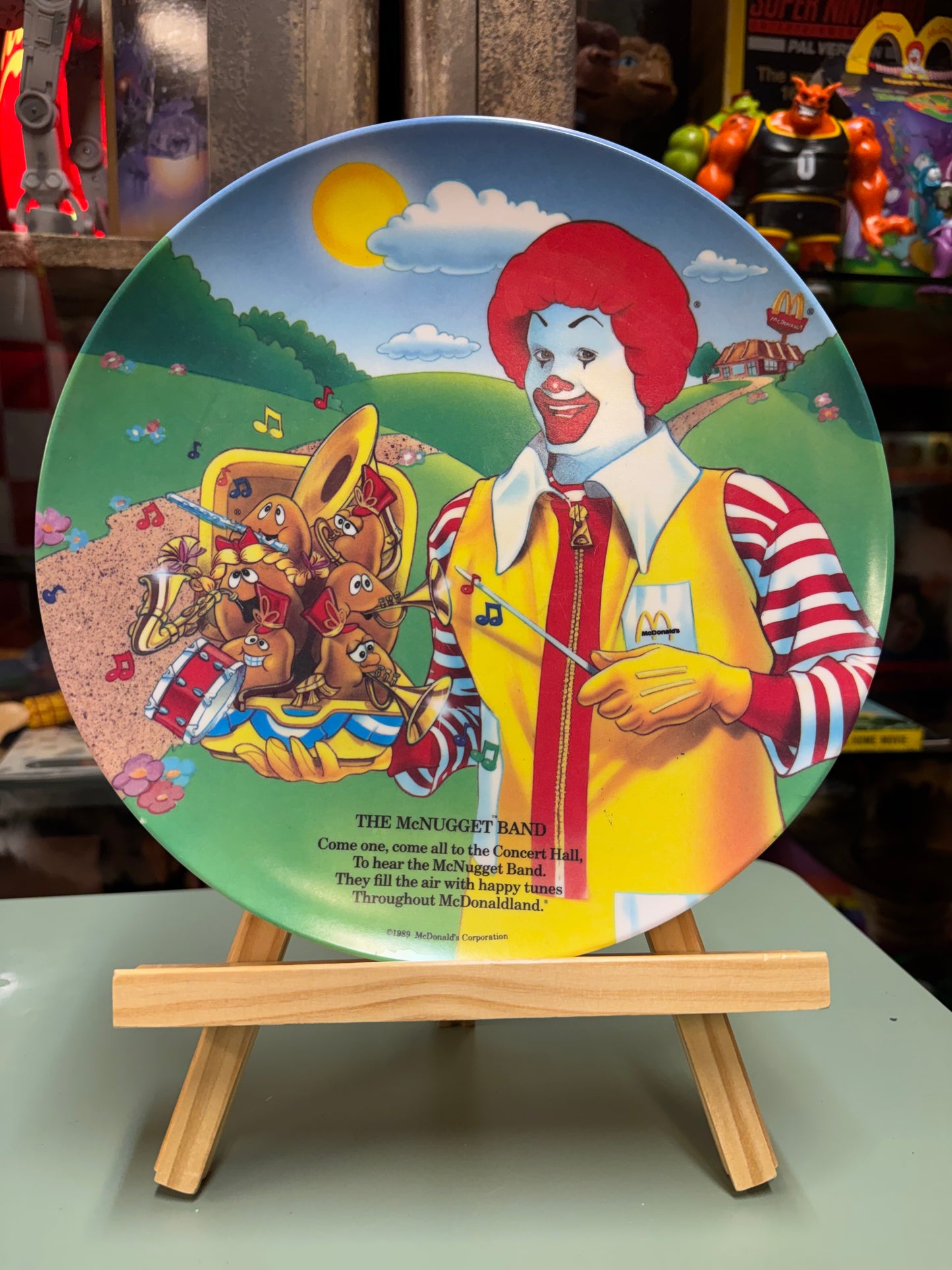 McDonald’s tallerken 1989