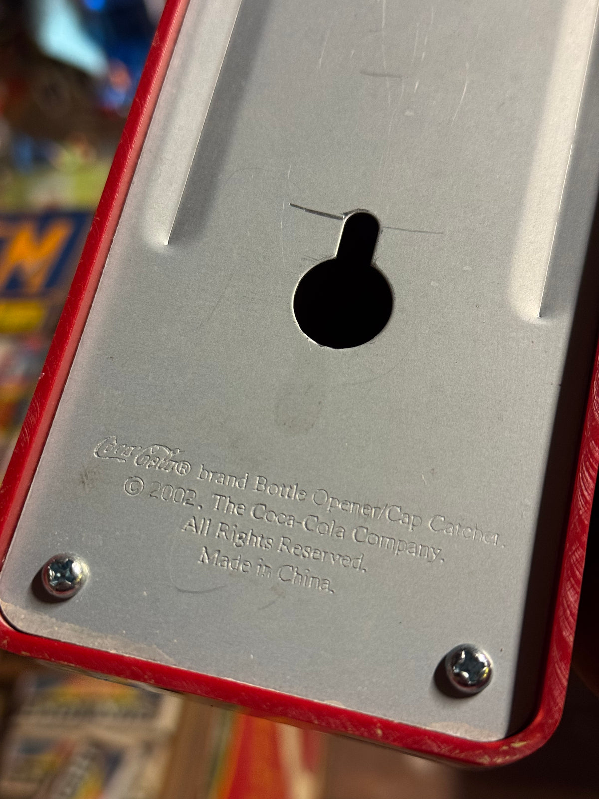 Coca Cola væg oplukker 2002