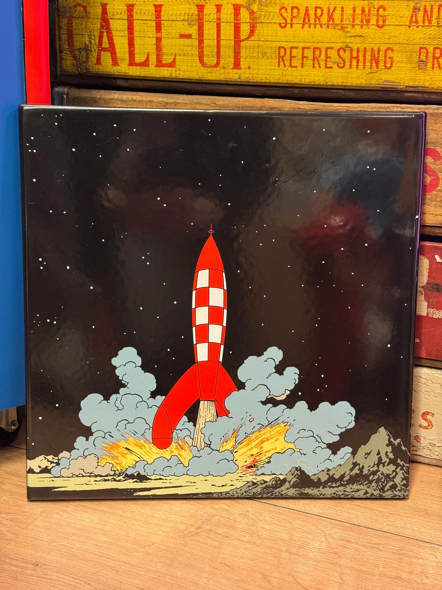 Tintin Emaljeskilt