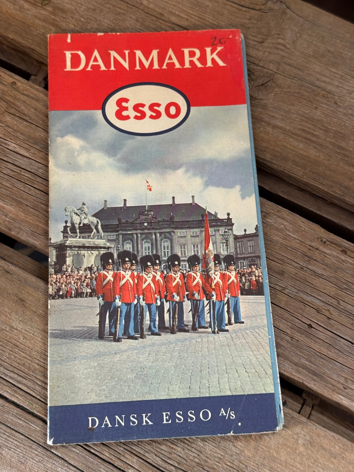 Esso vejkort Danmark