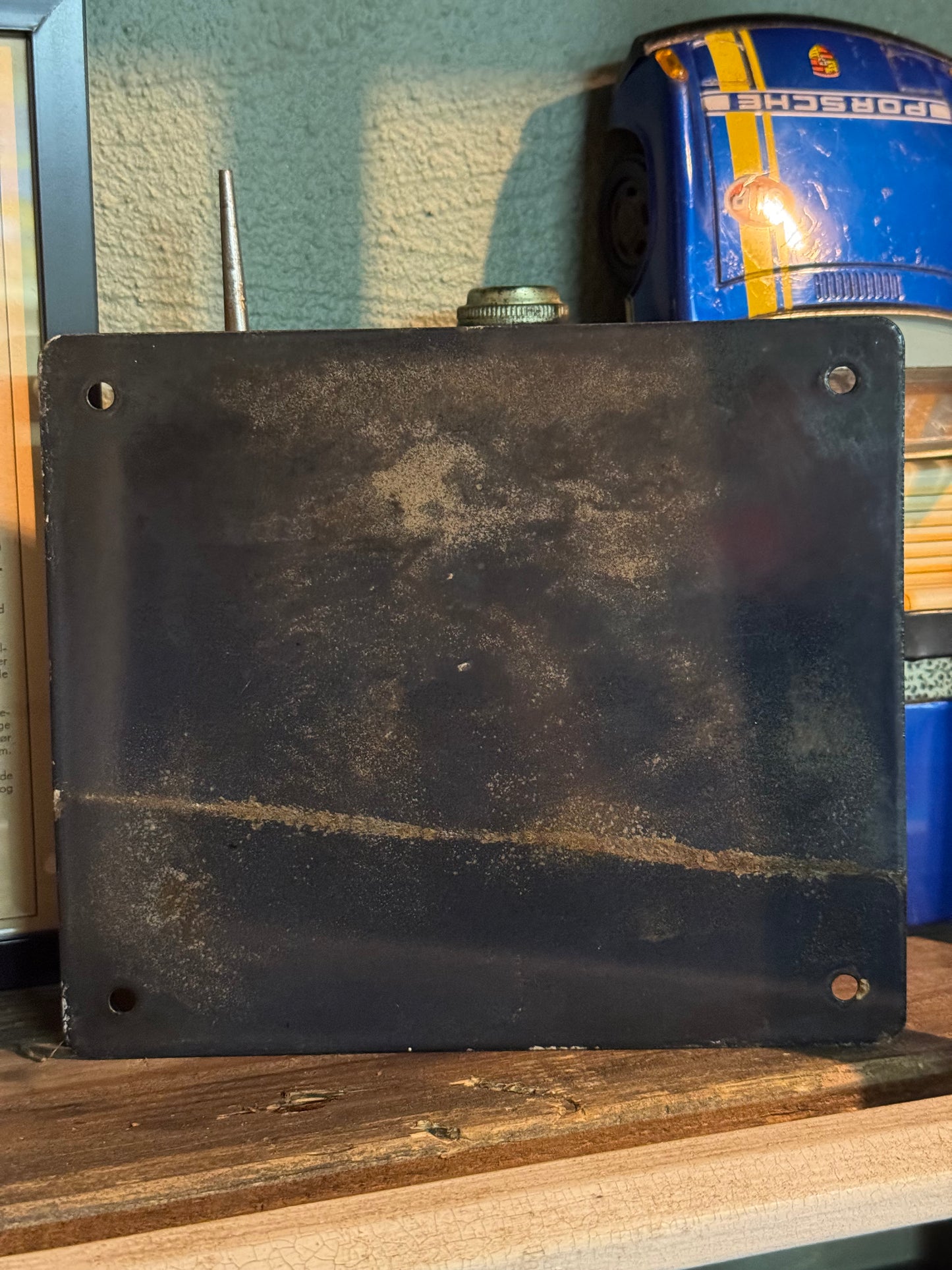 Gaspump plate