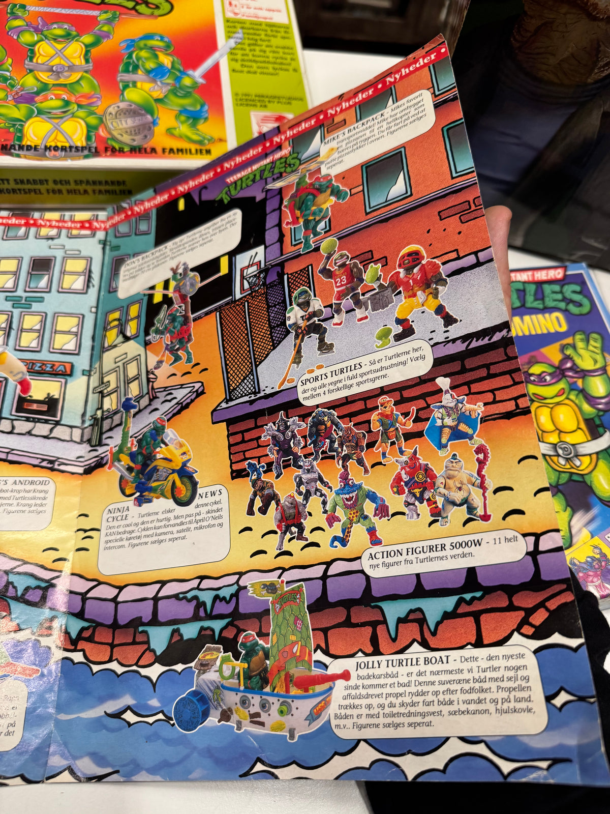 TMNT reklameblad Dansk
