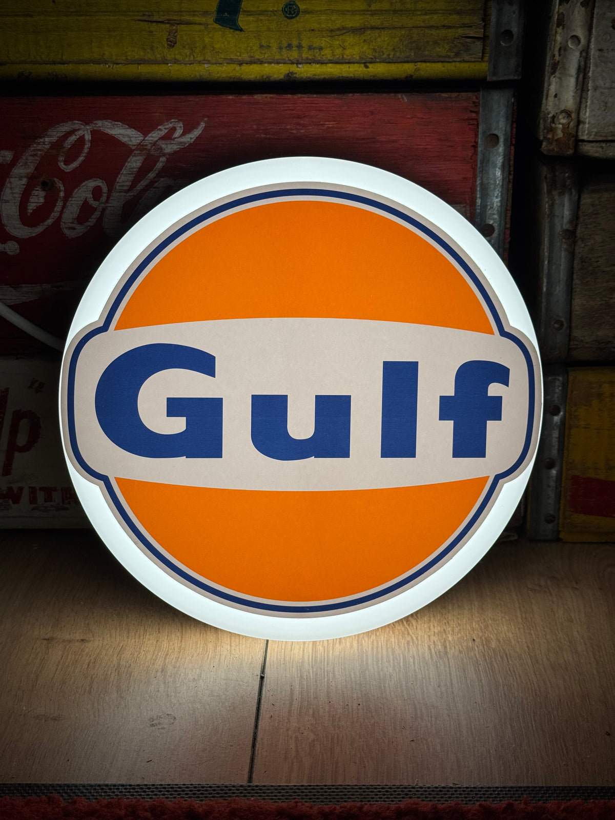 Gulf lysskilt