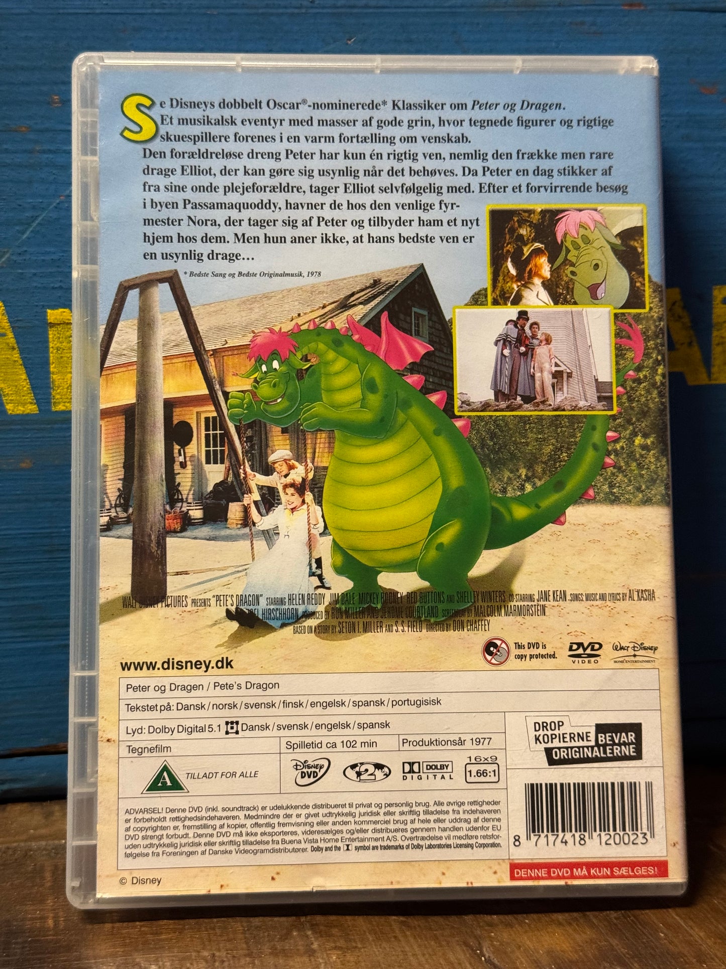 Peter og Dragen DVD