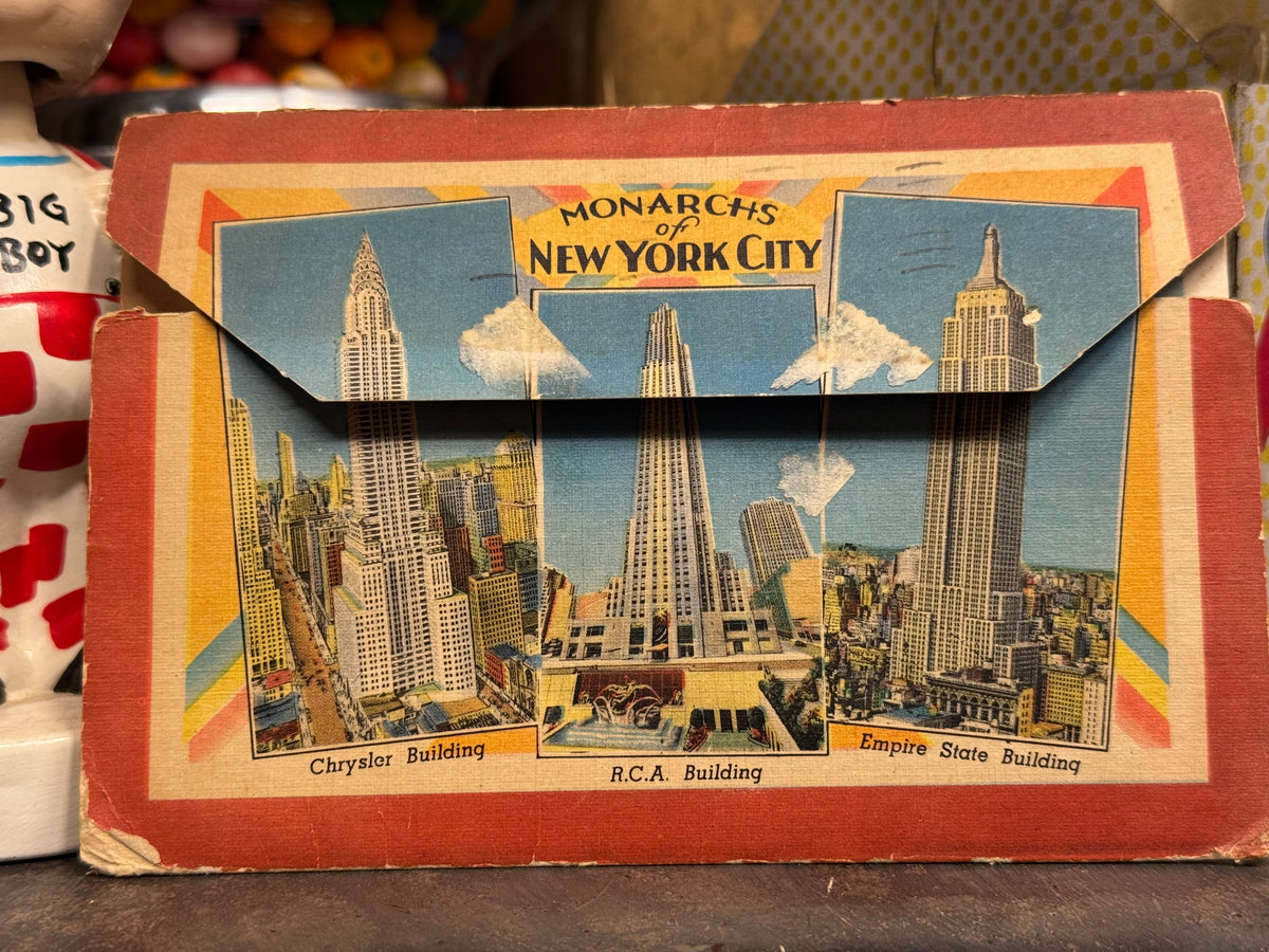 Postkort New York – "The World Metropolis" 1940erne