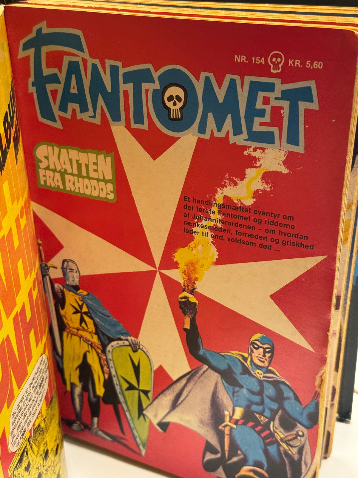 Fantomet samlemappe. Nr. 147-158 årgang 1980-1988