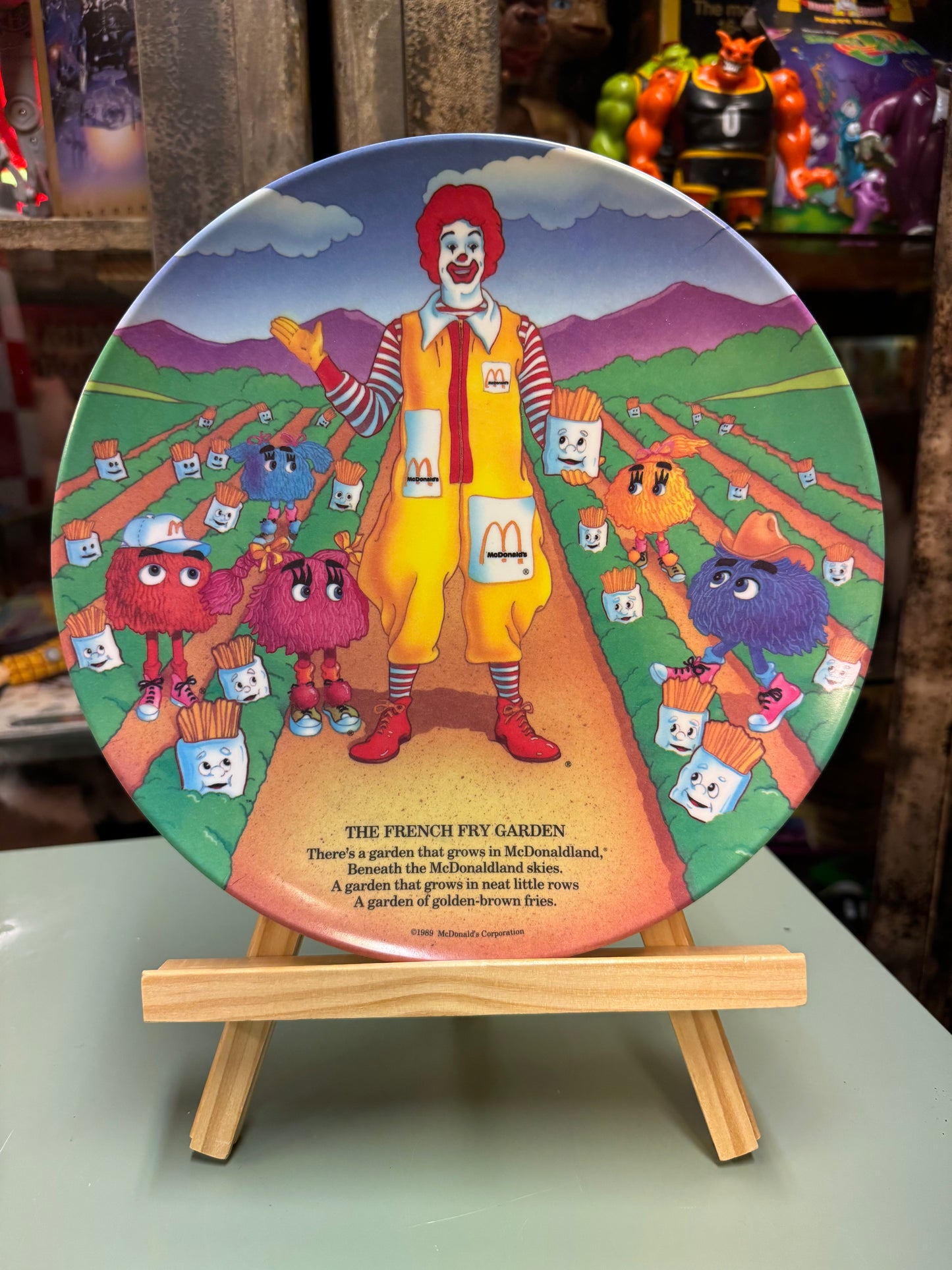 McDonald’s tallerken 1989