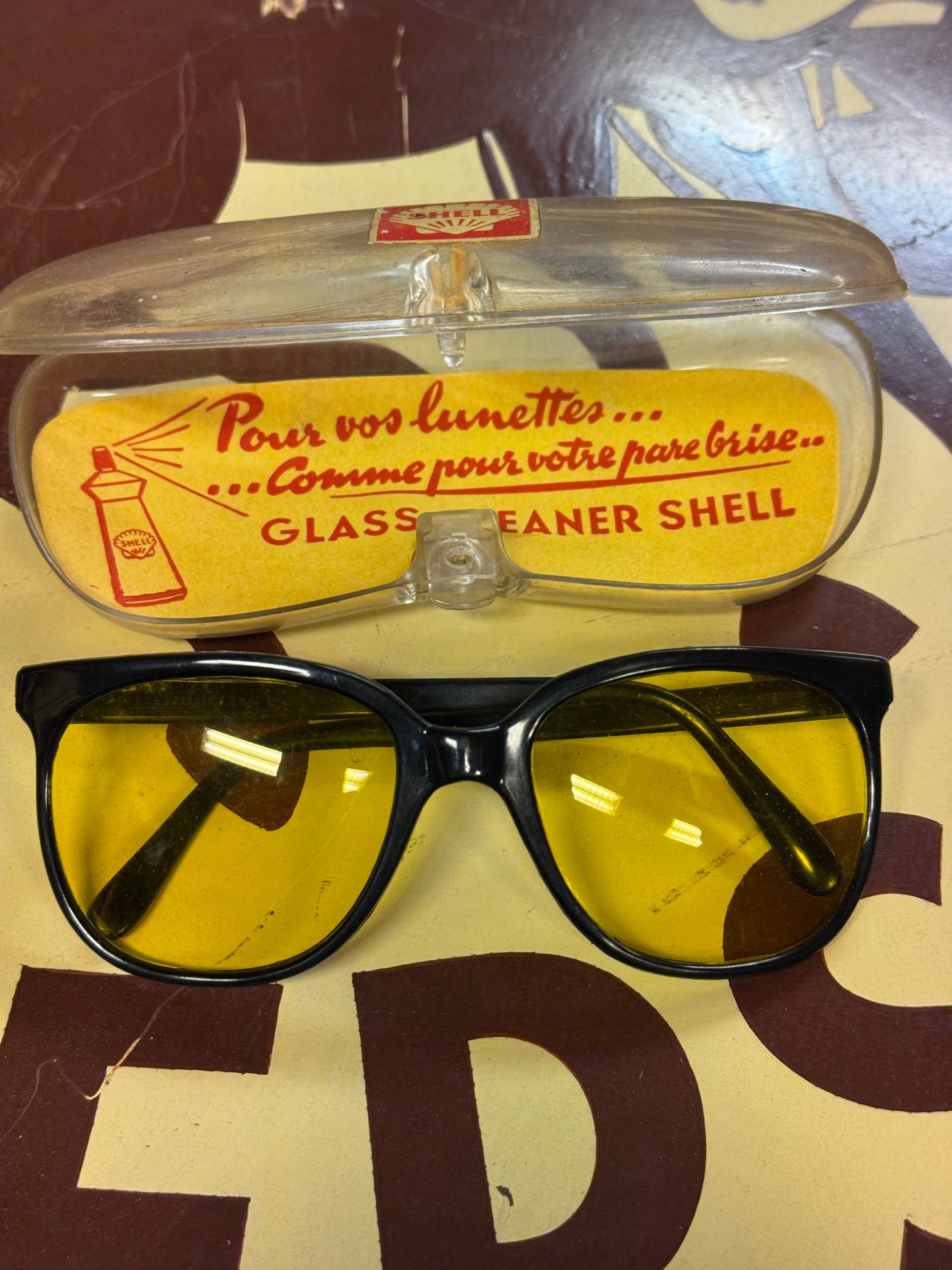 Shell vintage briller