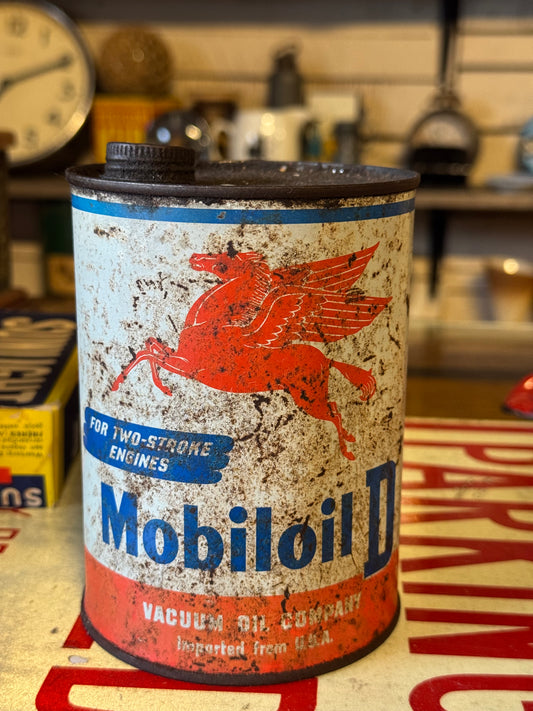 Mobiloil D Two Stroke 1940erne