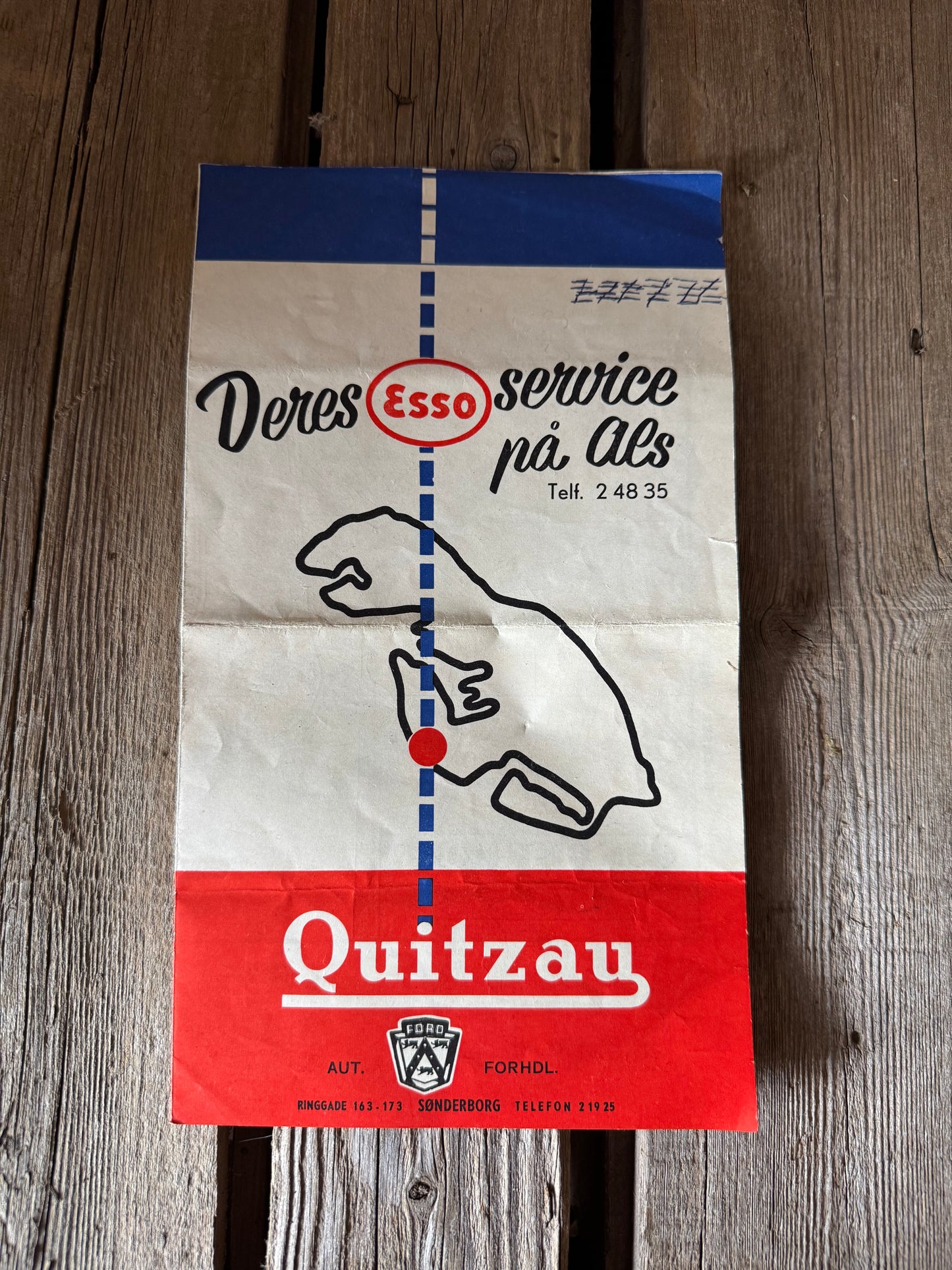 Esso - Ford - Vespa - Danmark ALS