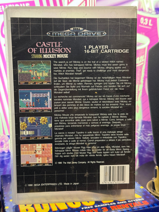 Castle of illusion - Sega megadrive