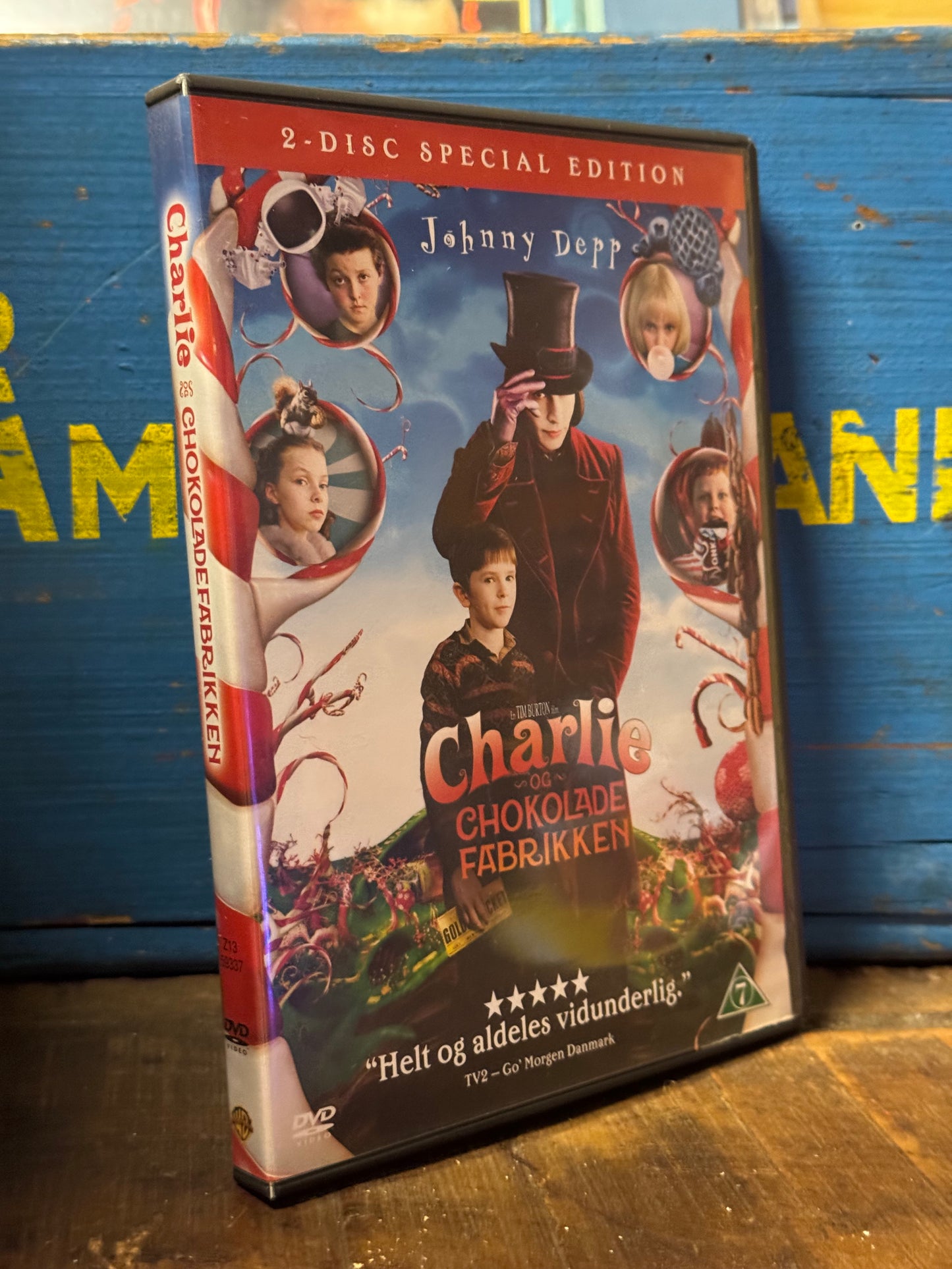 Charlie og chokolade fabrikken DVD