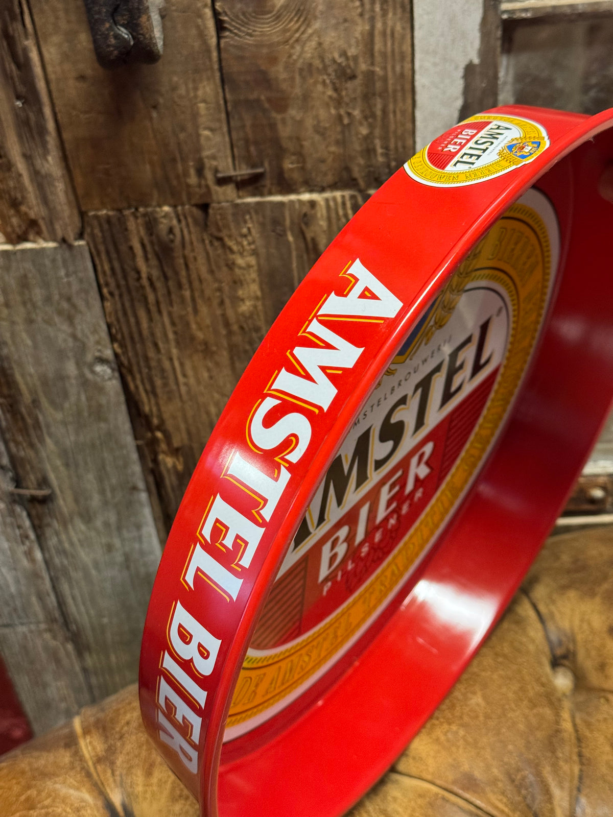 Amstel øl bakke
