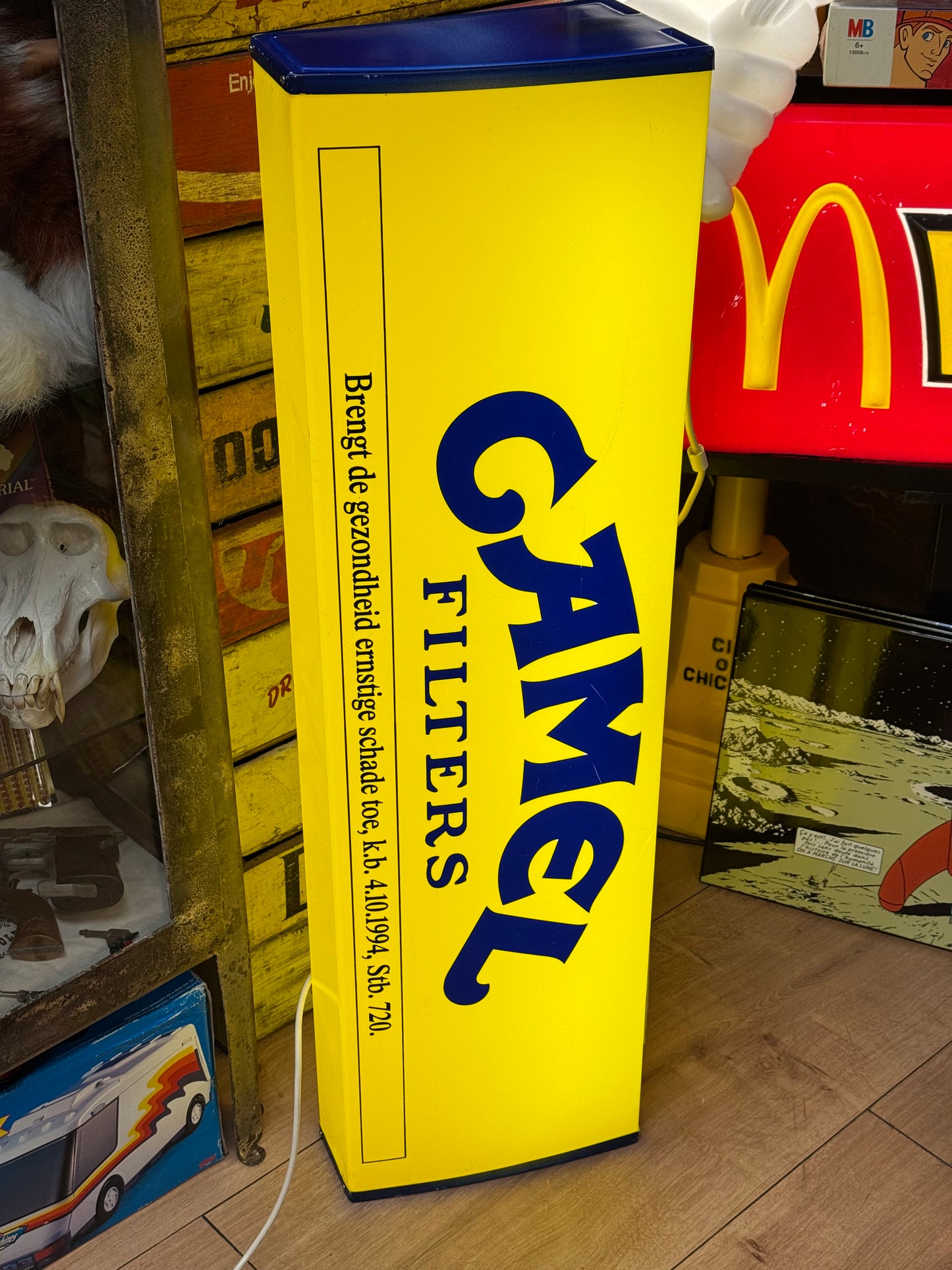 Camel lys skilt