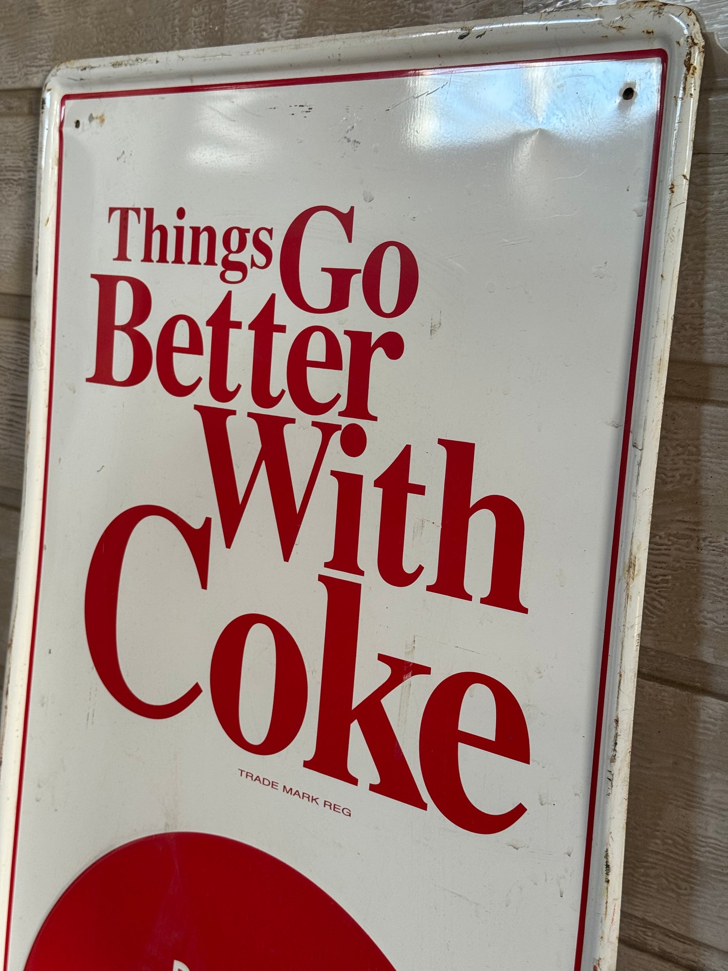 Coca Cola blik skilt