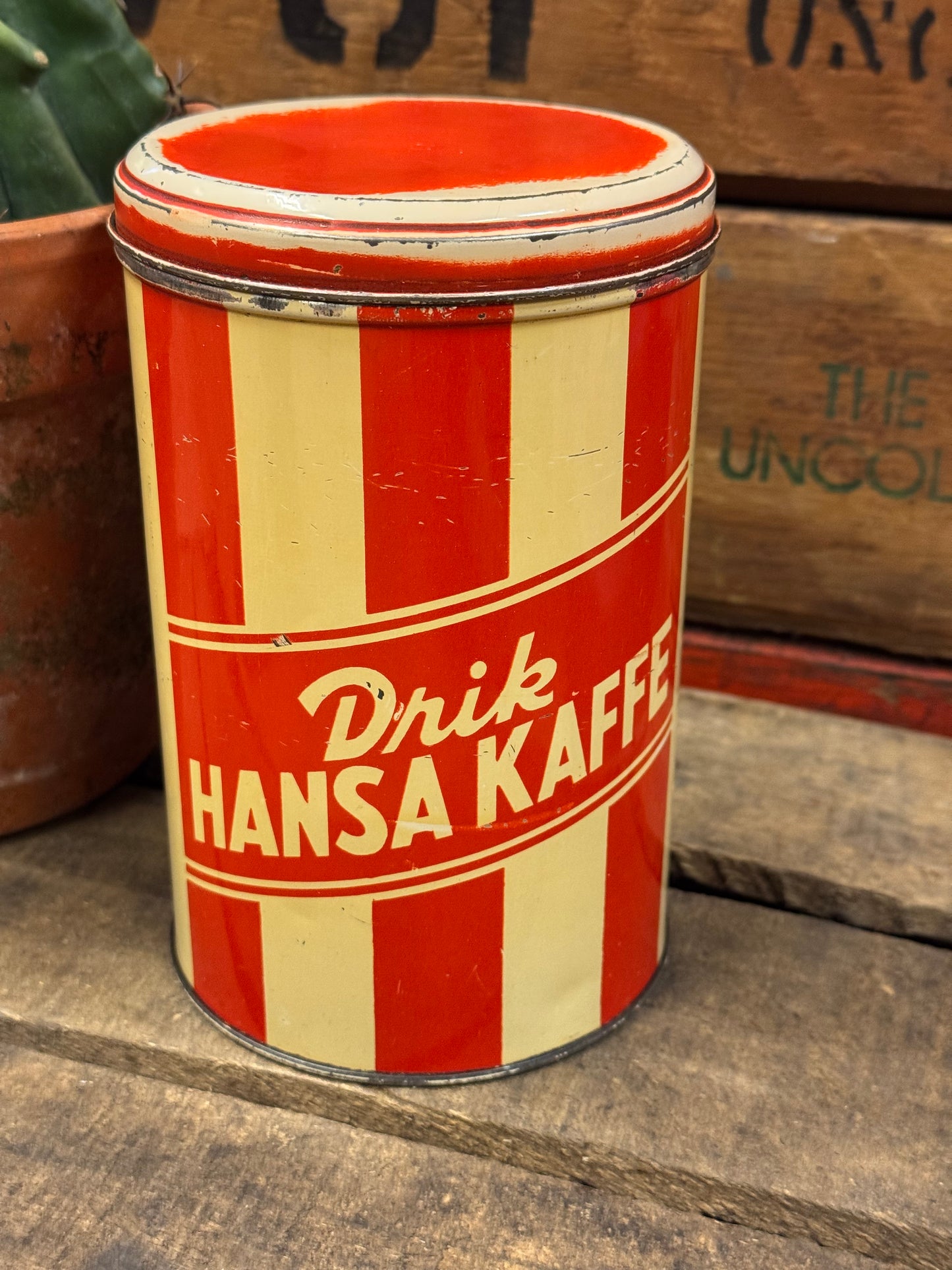 Hansa kaffe dåse