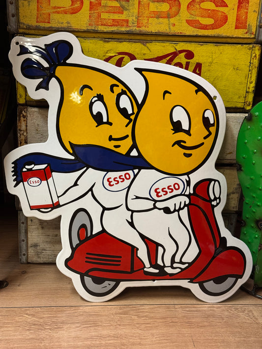 Esso Mr. & Ms. - Emaljeskilt