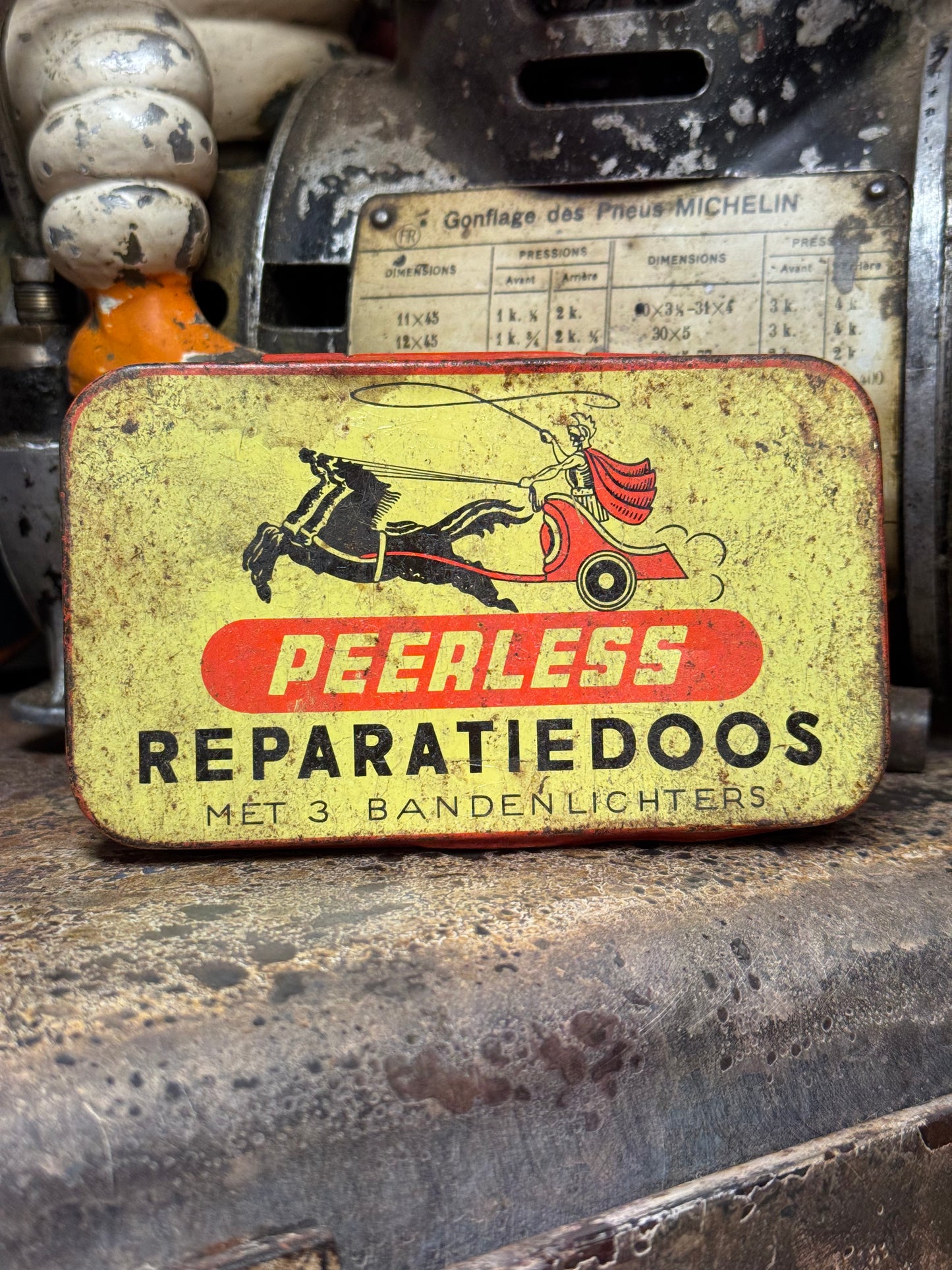 Peerless Reparatiedoos æske