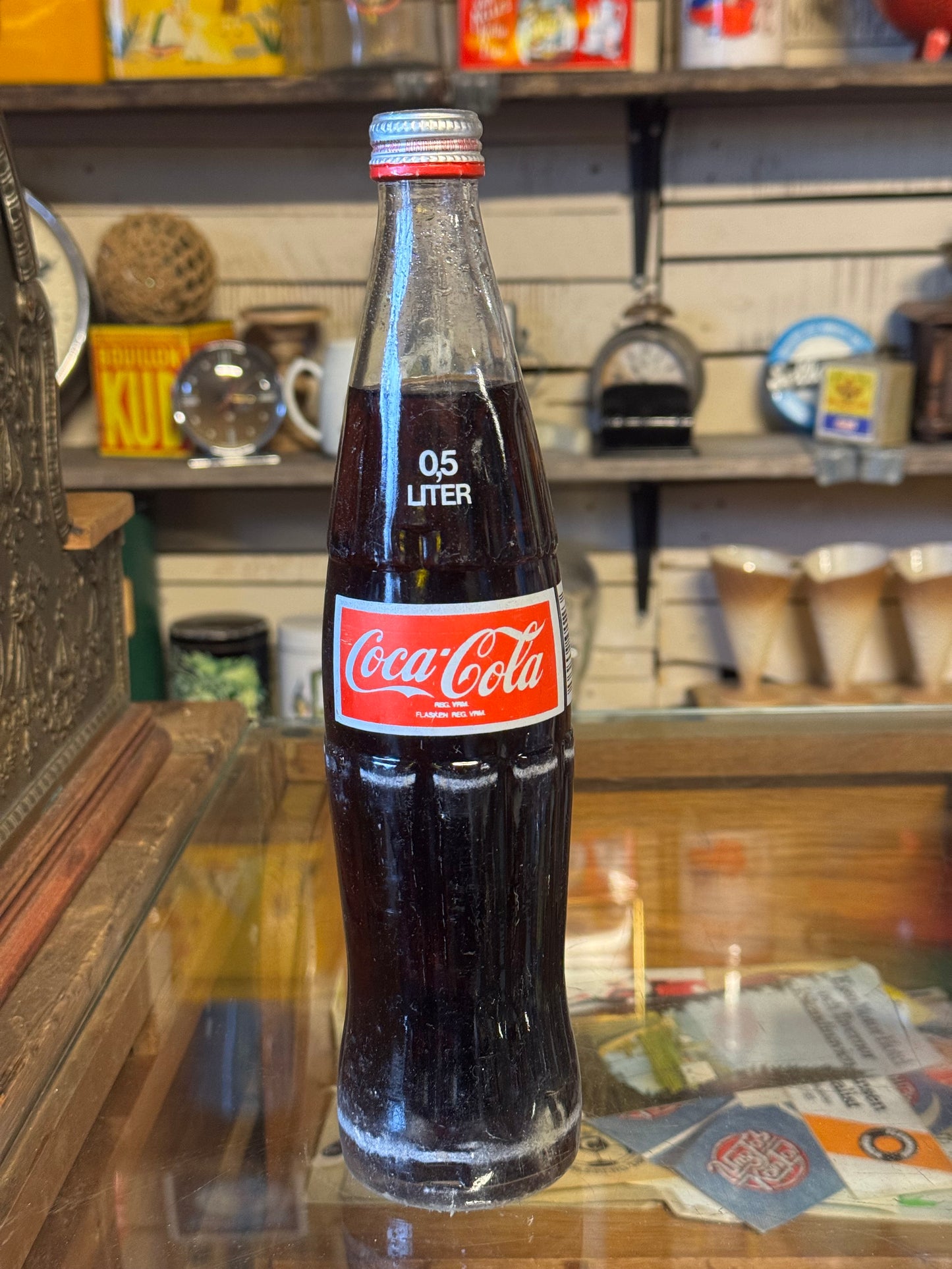 Dansk Coca Cola 0.5L 1970/80erne