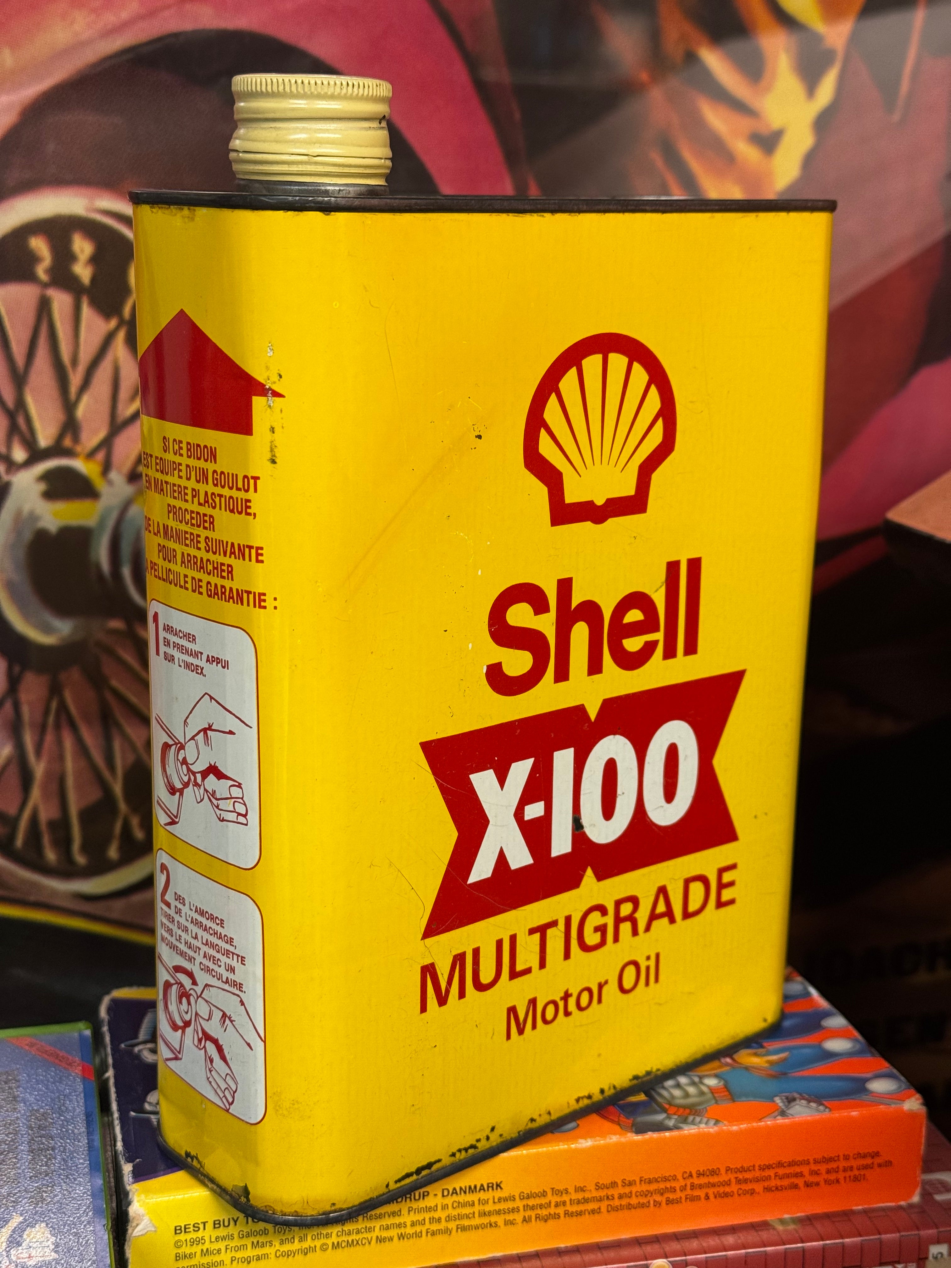 Shell X-100 multigrade motor Oil – bedstefarshus