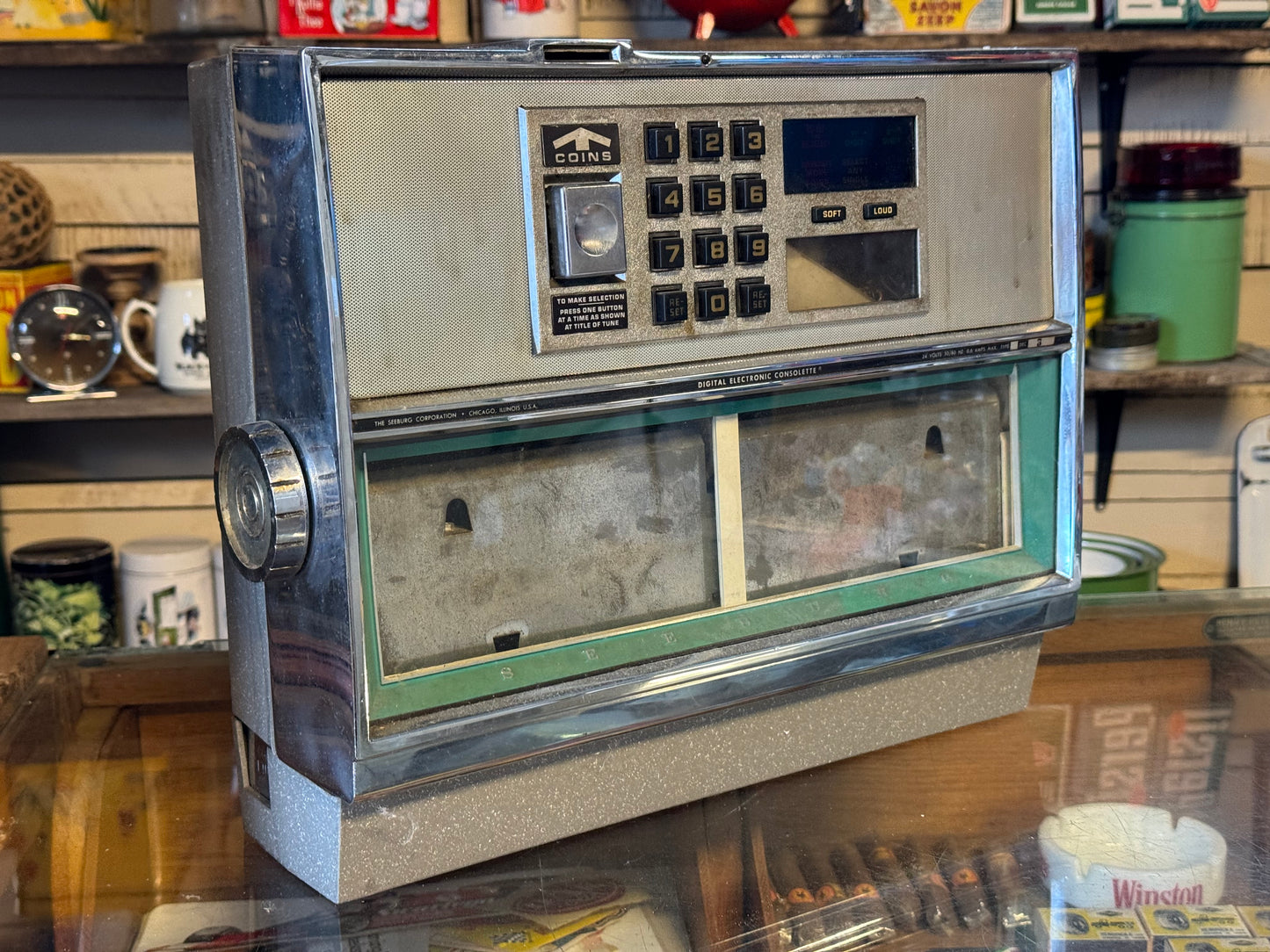 Seeburg Digital Electronic Consolette 1970erne
