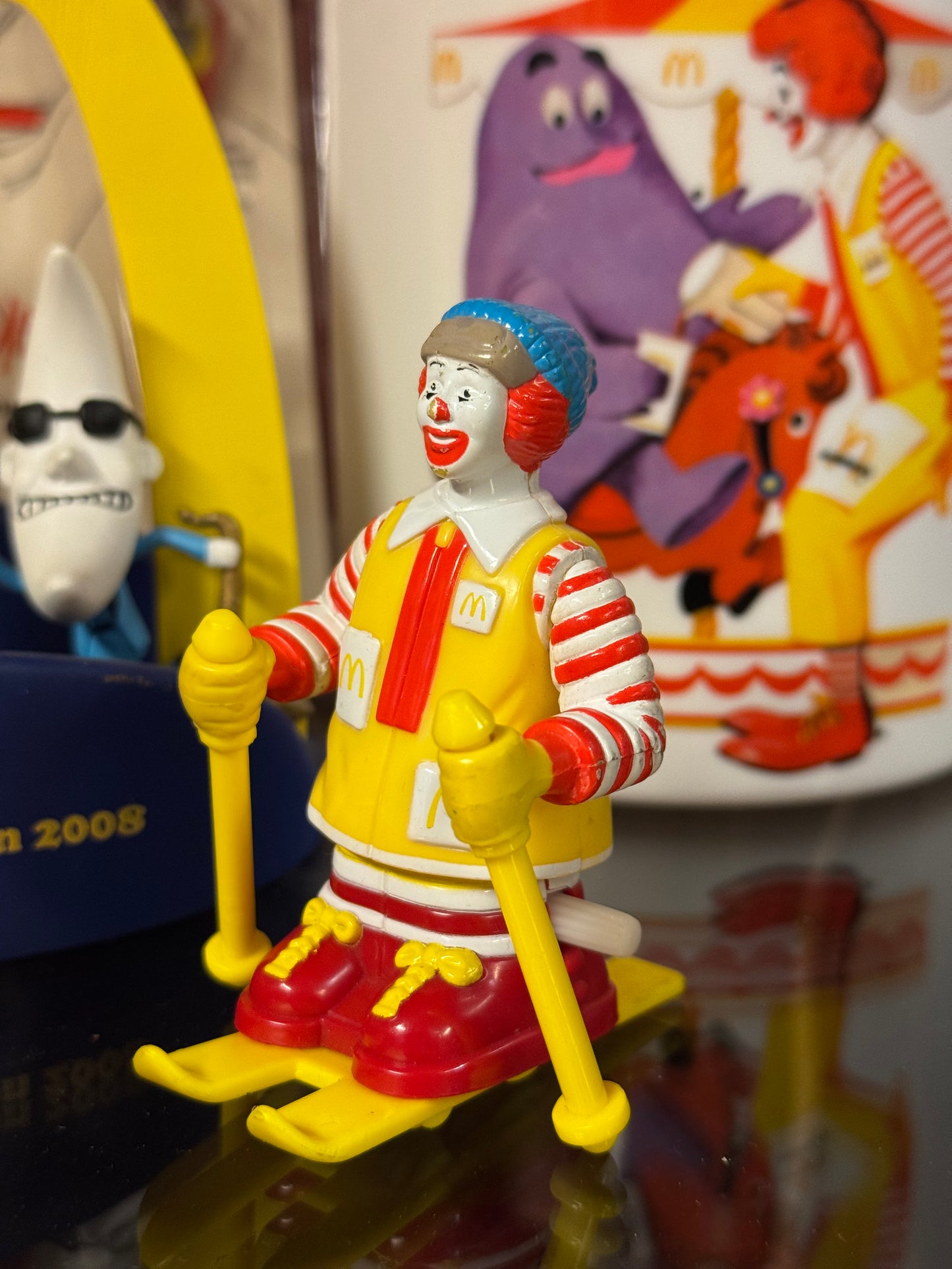 Ronald McDonald på ski