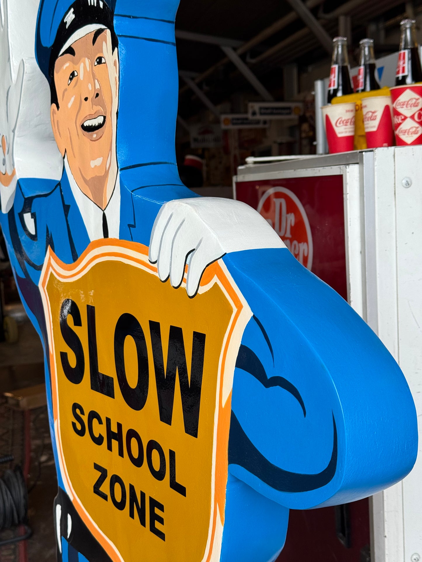 Coca Cola Slow School zone