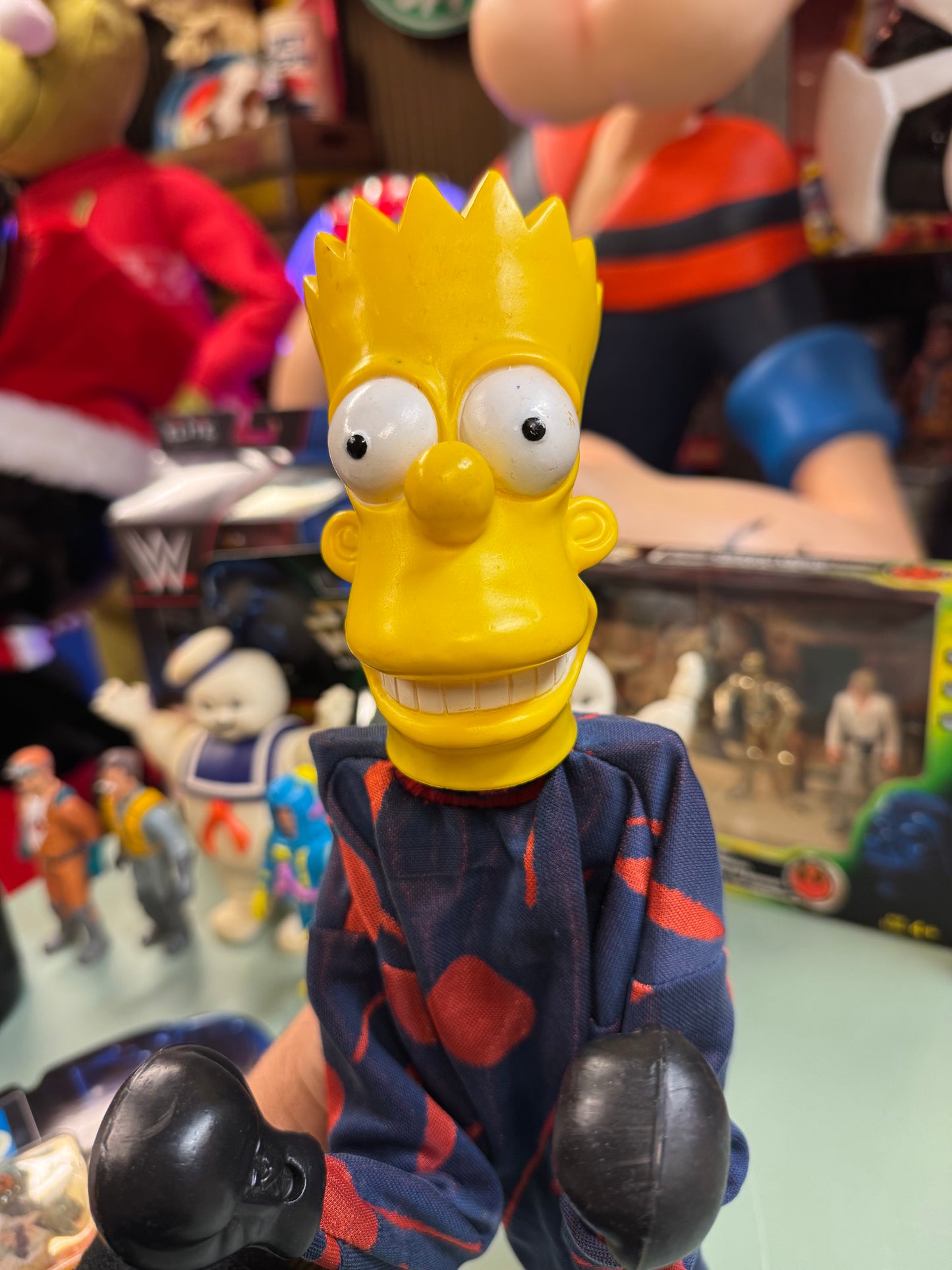 Bart Simpsons hånddukke