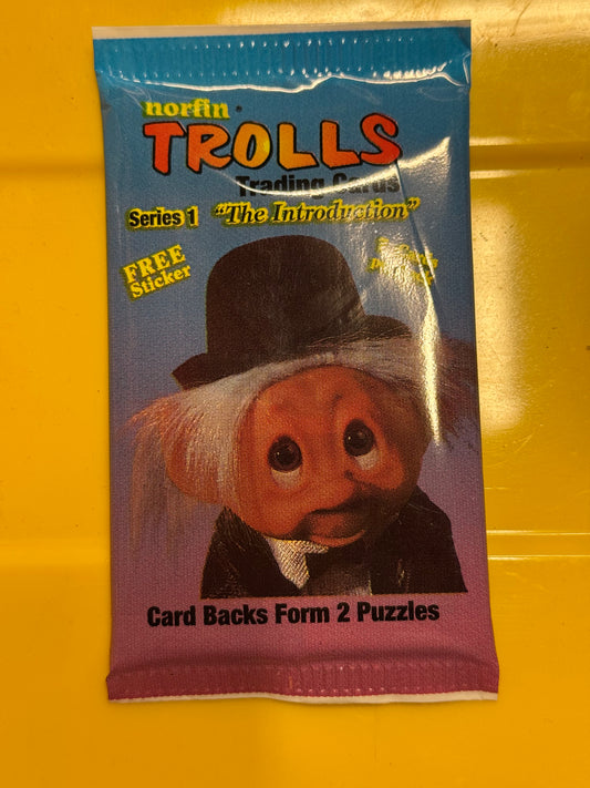 Norfin Trolls Trading Cards Series 1 "The Introduction" fra 1992.