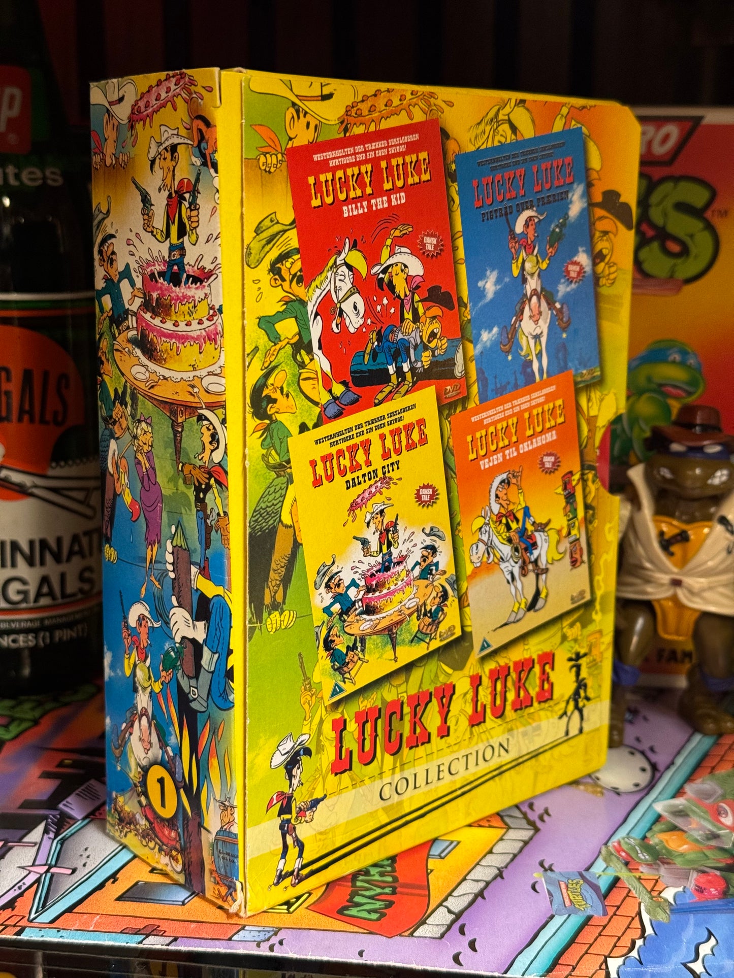 Lucky Luke DVD BOKS