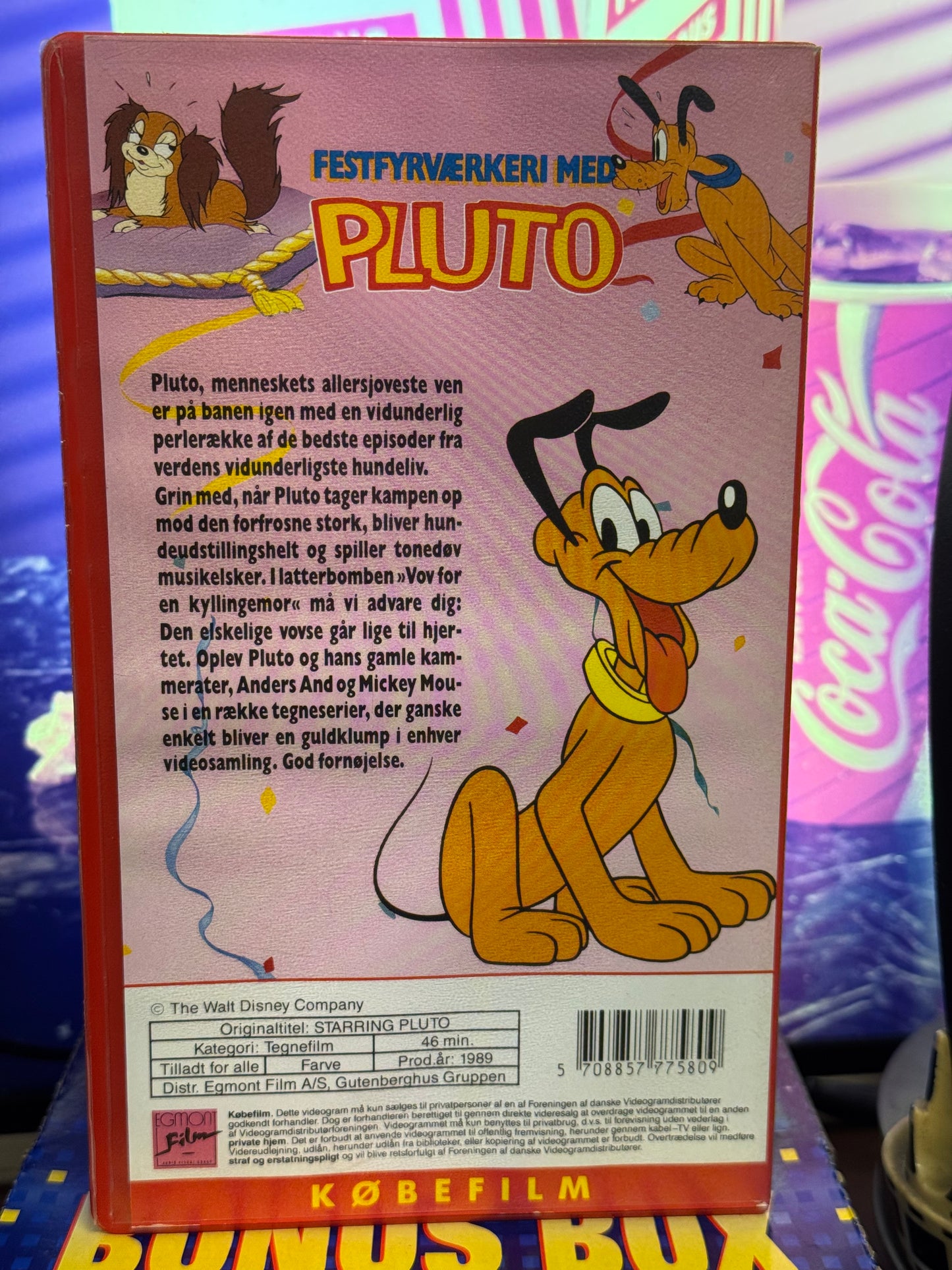 Festfyrværkeri med Pluto