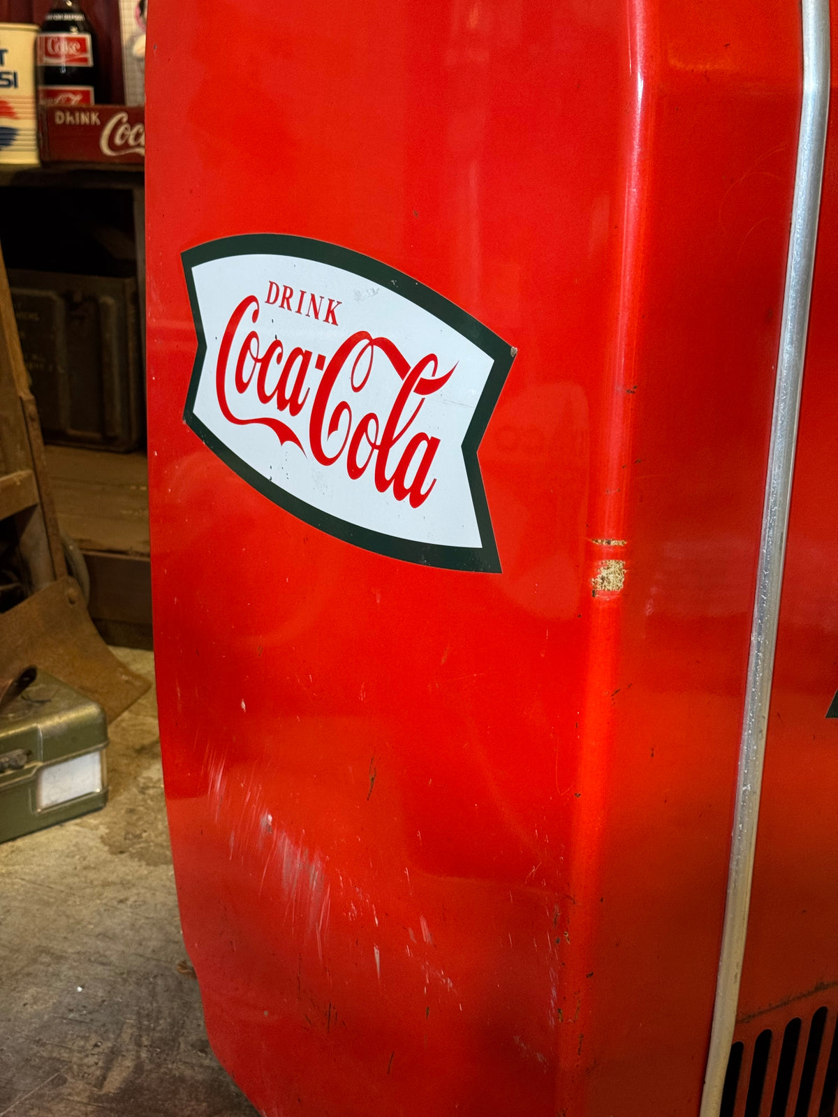 Coca Cola køler 1960erne