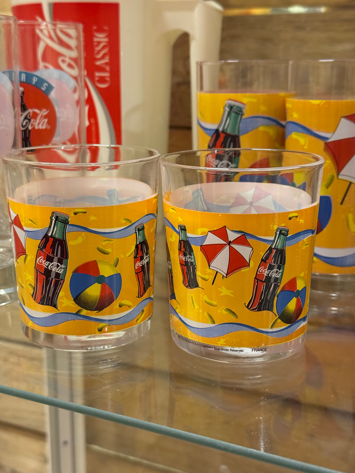 Coca Cola 1997 glas sæt