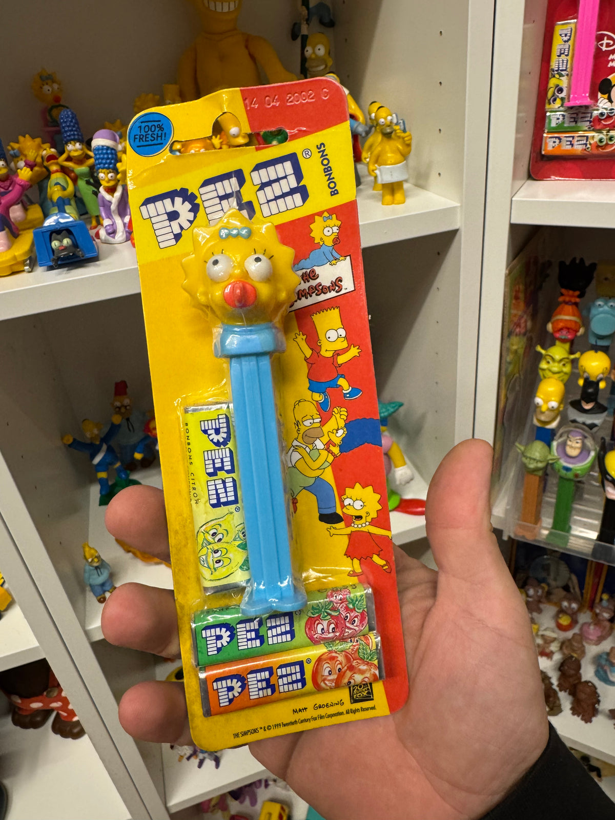 Maggie Simpson PEZ 1999