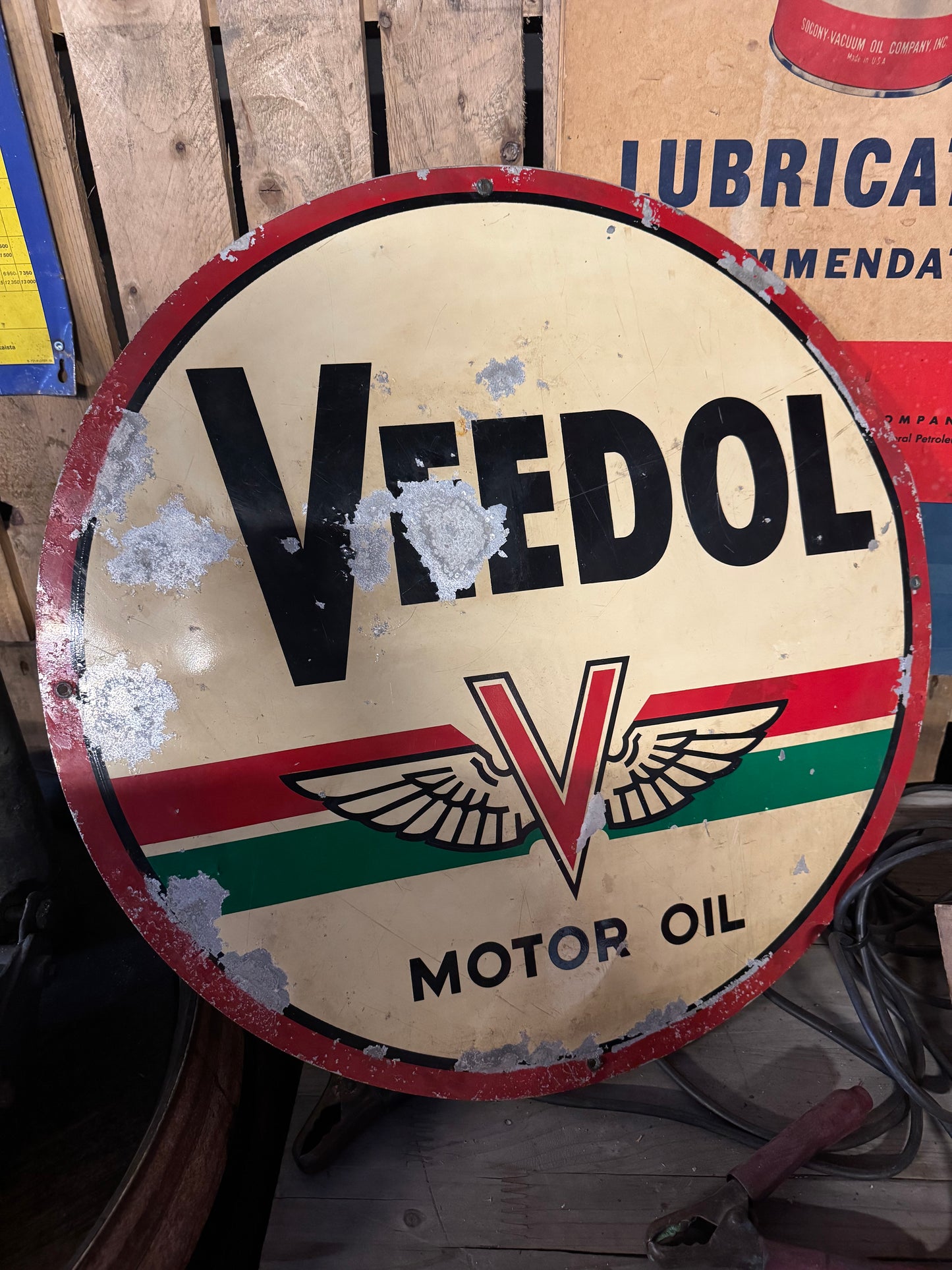 Veedol Motor Oil blikskilt