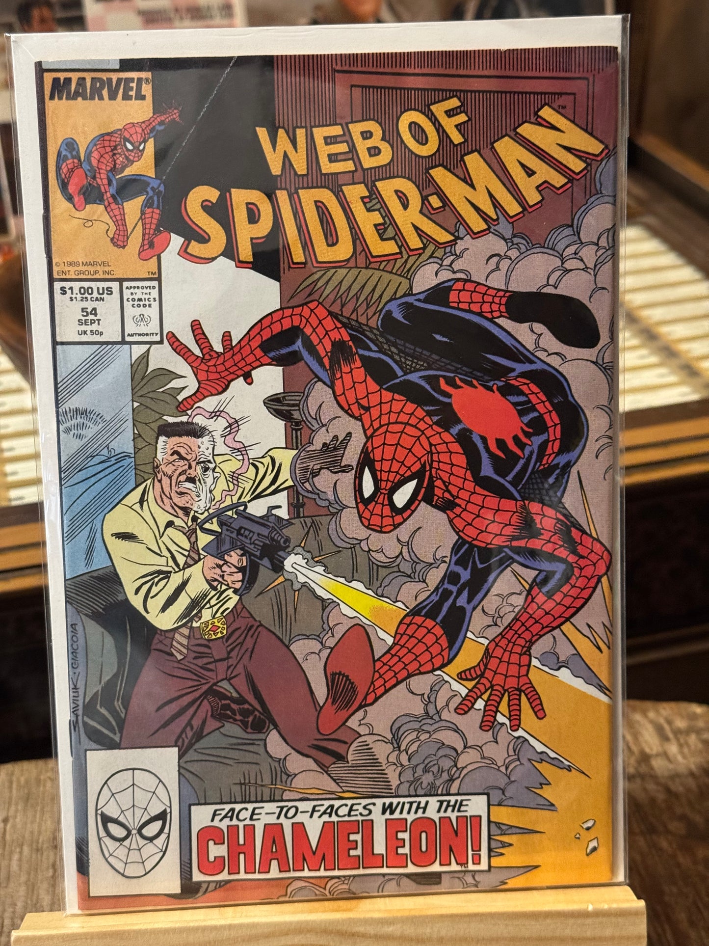 Web of Spider-Man nr. 54 - 1989