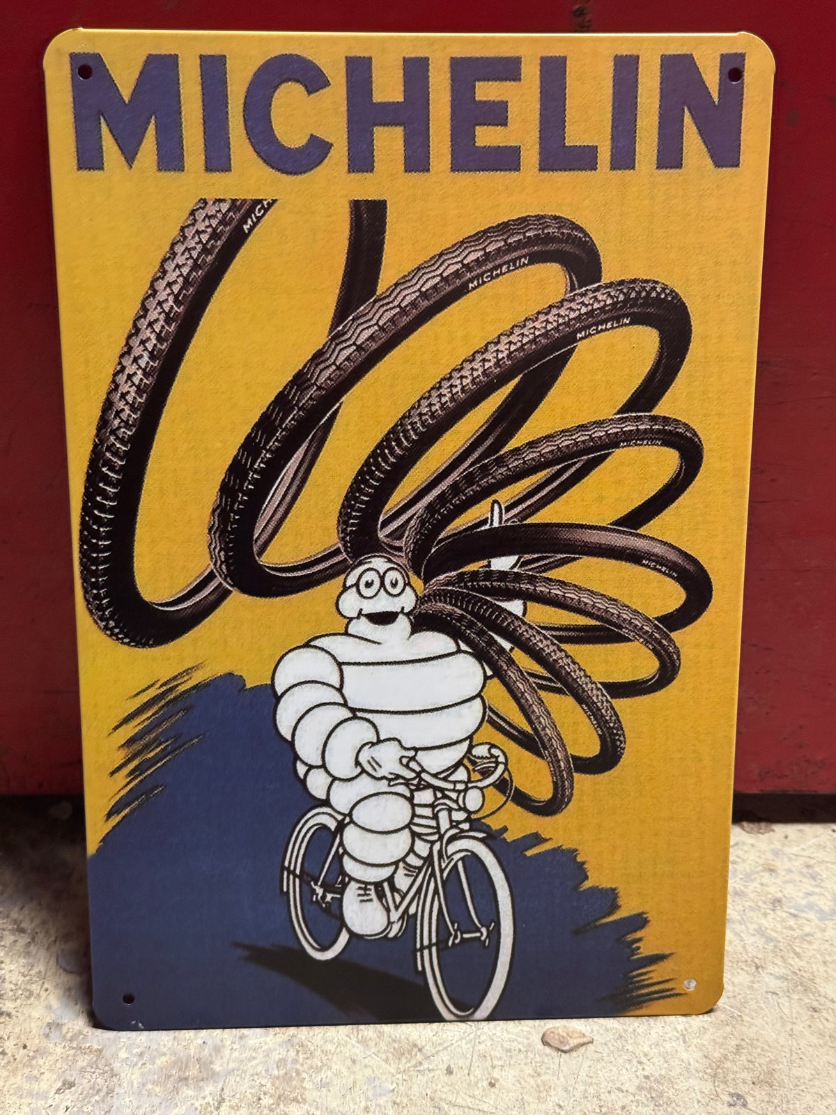 Michelin repro blikskilt 20x30